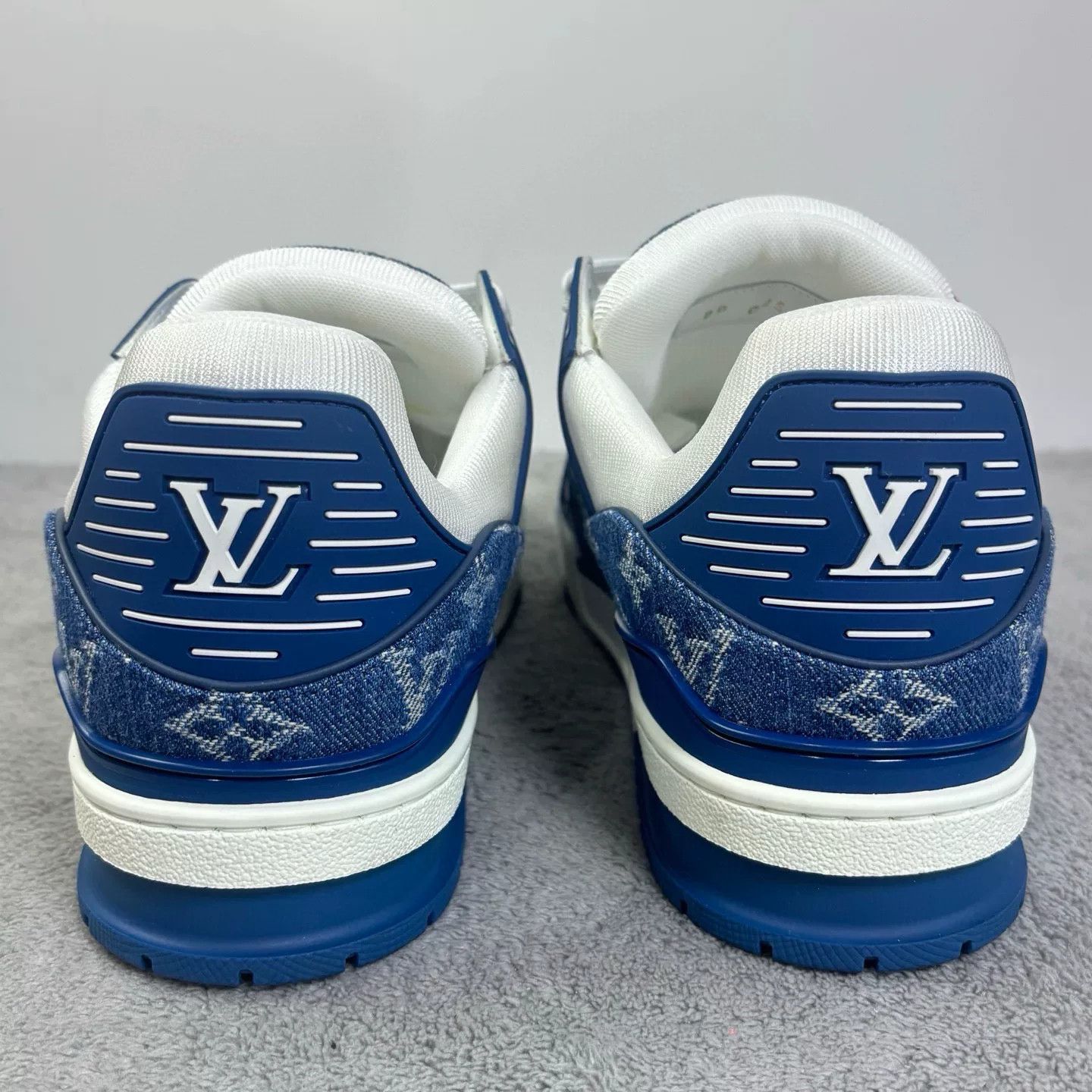 Louis Vuitton Louis Vuitton Training Denim Blue Lowtop Sneakers 43 Men Size US 10 / EU 43 - 6 Thumbnail