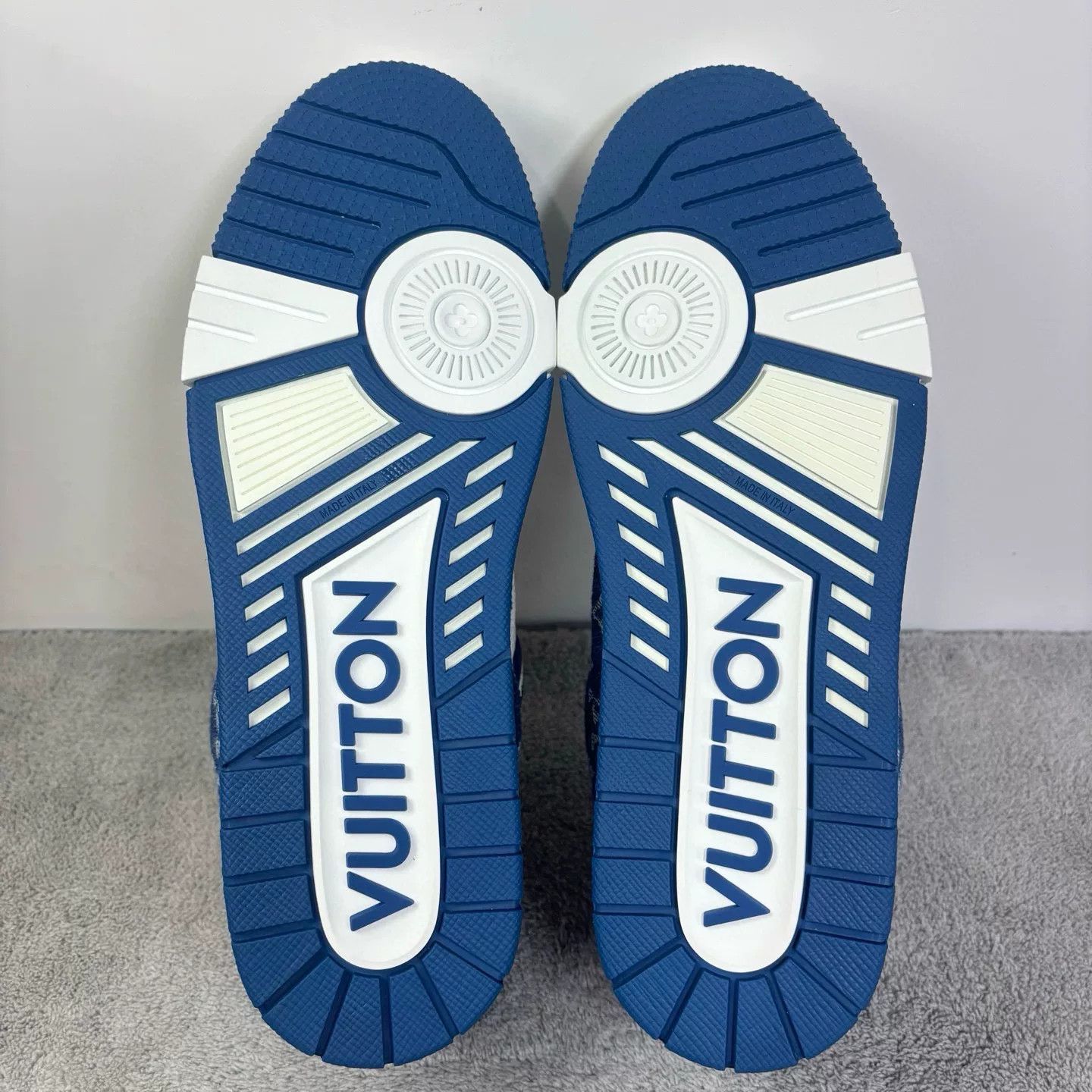 Louis Vuitton Louis Vuitton Training Denim Blue Lowtop Sneakers 43 Men Size US 10 / EU 43 - 5 Thumbnail