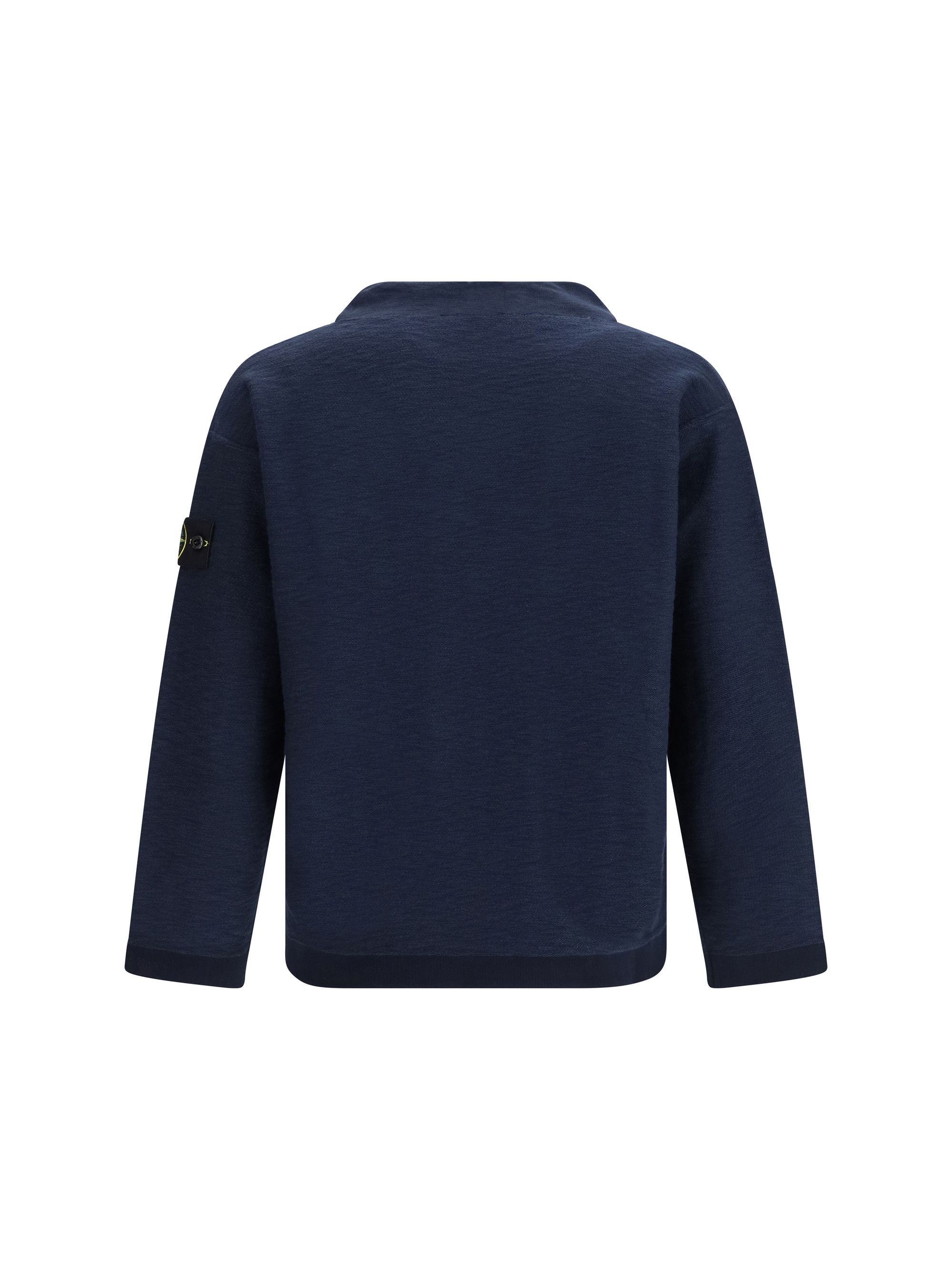 Stone Island Crewneck Sweater with ribbed neckline Size US L / EU 52-54 / 3 - 2 Thumbnail