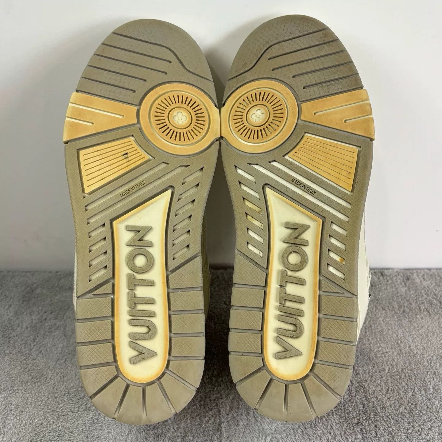 Louis Vuitton Louis Vuitton Training Beige Lowtop Sneakers 41 Men Size US 8.5 / EU 41-42 - 5 Thumbnail