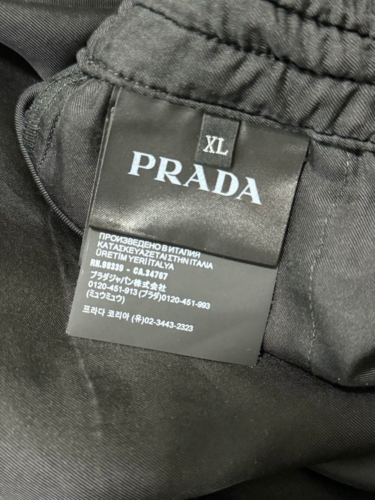 Prada Prada Retro Black Casual Pants XL Men Size US 36 / EU 52 - 5 Thumbnail
