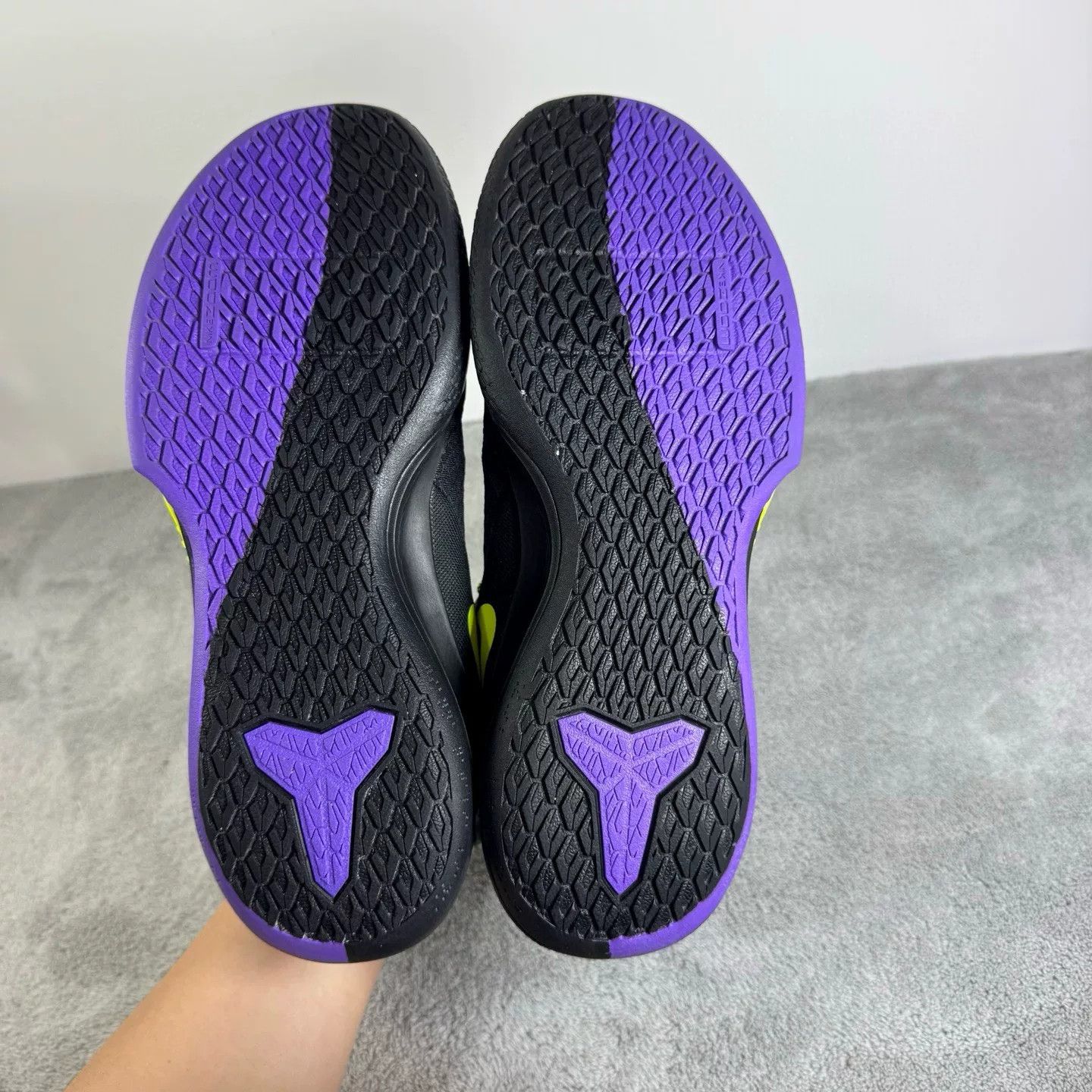 Nike Nike Fur Purple Lowtop Sneakers 44.5 Men Size US 11 / EU 44 - 6 Thumbnail