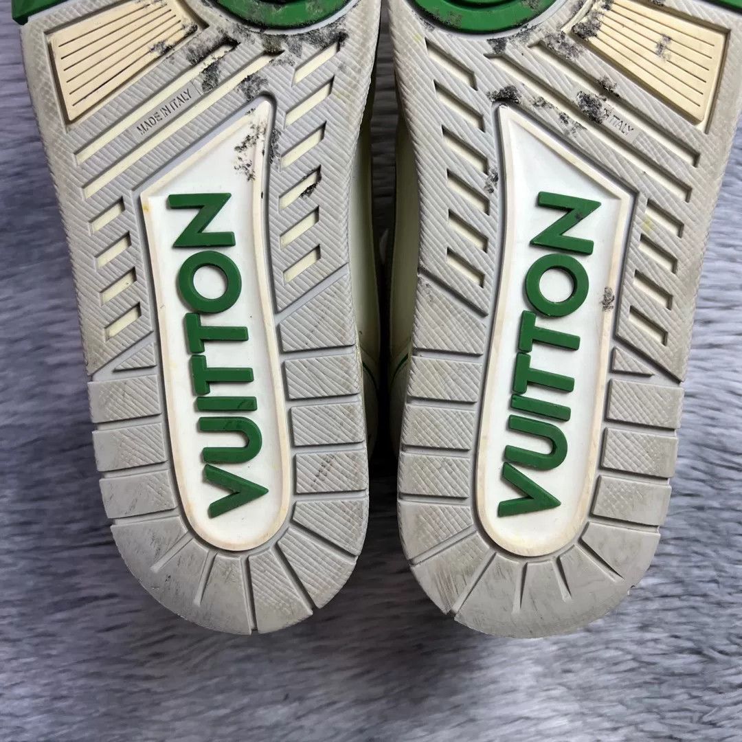 Louis Vuitton Louis Vuitton Training Green Lowtop Sneakers 42 Men Size US 9 / EU 42 - 6 Thumbnail