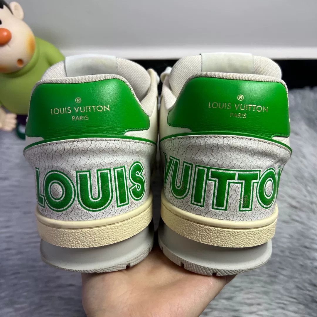 Louis Vuitton Louis Vuitton Training Green Lowtop Sneakers 42 Men Size US 9 / EU 42 - 7 Thumbnail