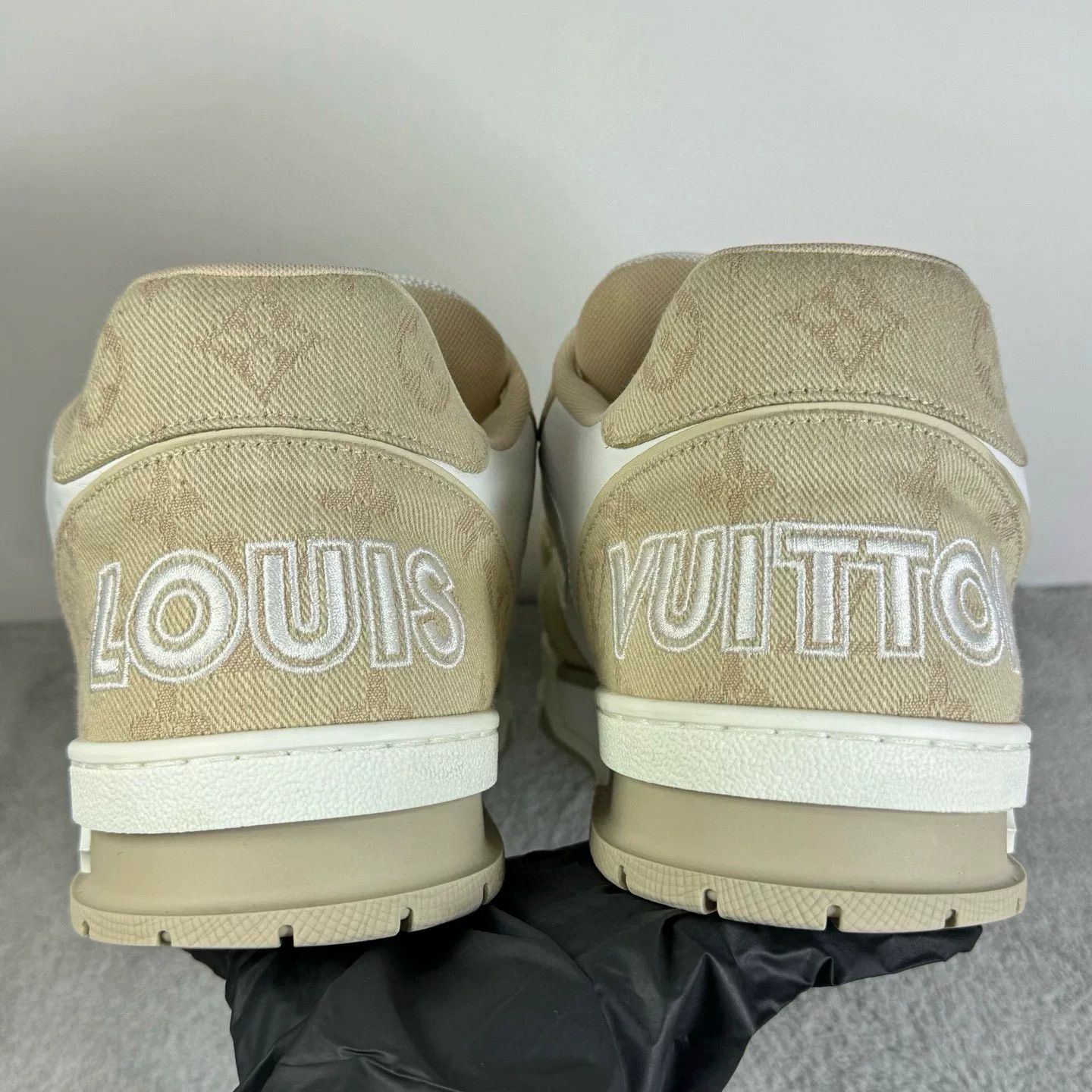 Louis Vuitton Louis Vuitton Training Beige Lowtop Sneakers 44 Men Size US 10.5 / EU 43-44 - 6 Thumbnail