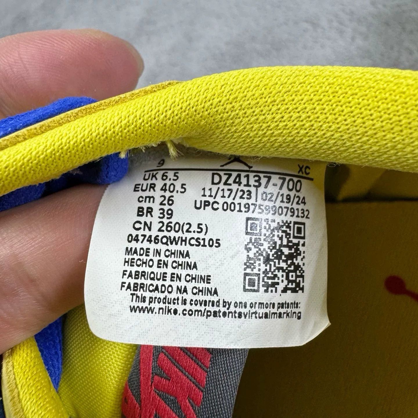 Nike Nike Yellow Lowtop Sneakers 40 Men Size US 7.5 / EU 40-41 - 8 Thumbnail