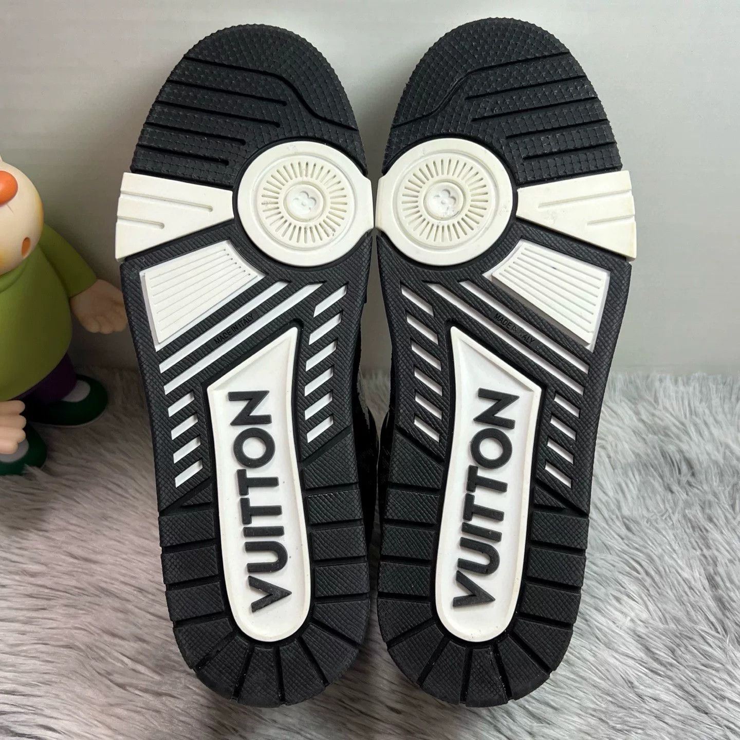 Louis Vuitton Louis Vuitton Training Denim Black Lowtop Sneakers 41 Men Size US 8.5 / EU 41-42 - 5 Thumbnail