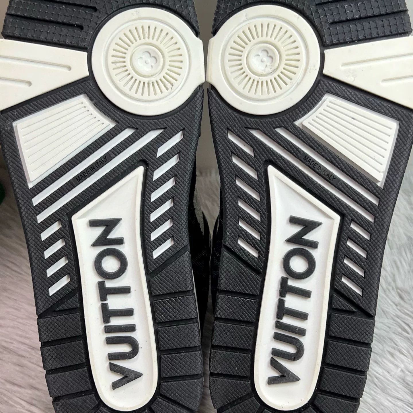 Louis Vuitton Louis Vuitton Training Denim Black Lowtop Sneakers 41 Men Size US 8.5 / EU 41-42 - 6 Thumbnail