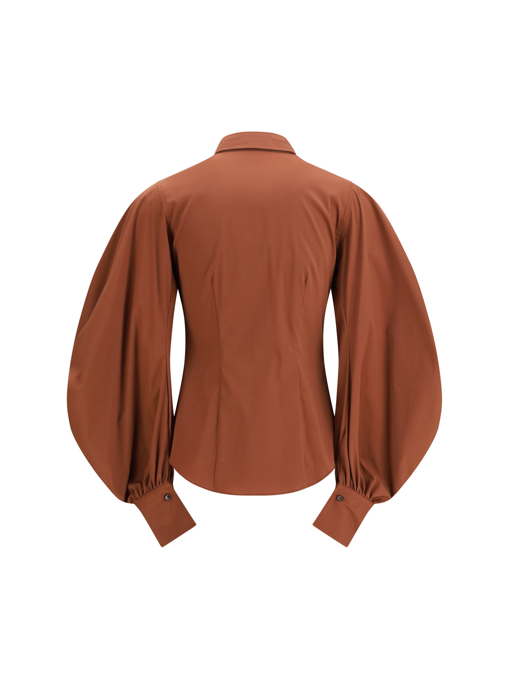 Brunello Cucinelli Cotton Shirt with front pockets Size M / US 6-8 / IT 42-44 - 2 Thumbnail