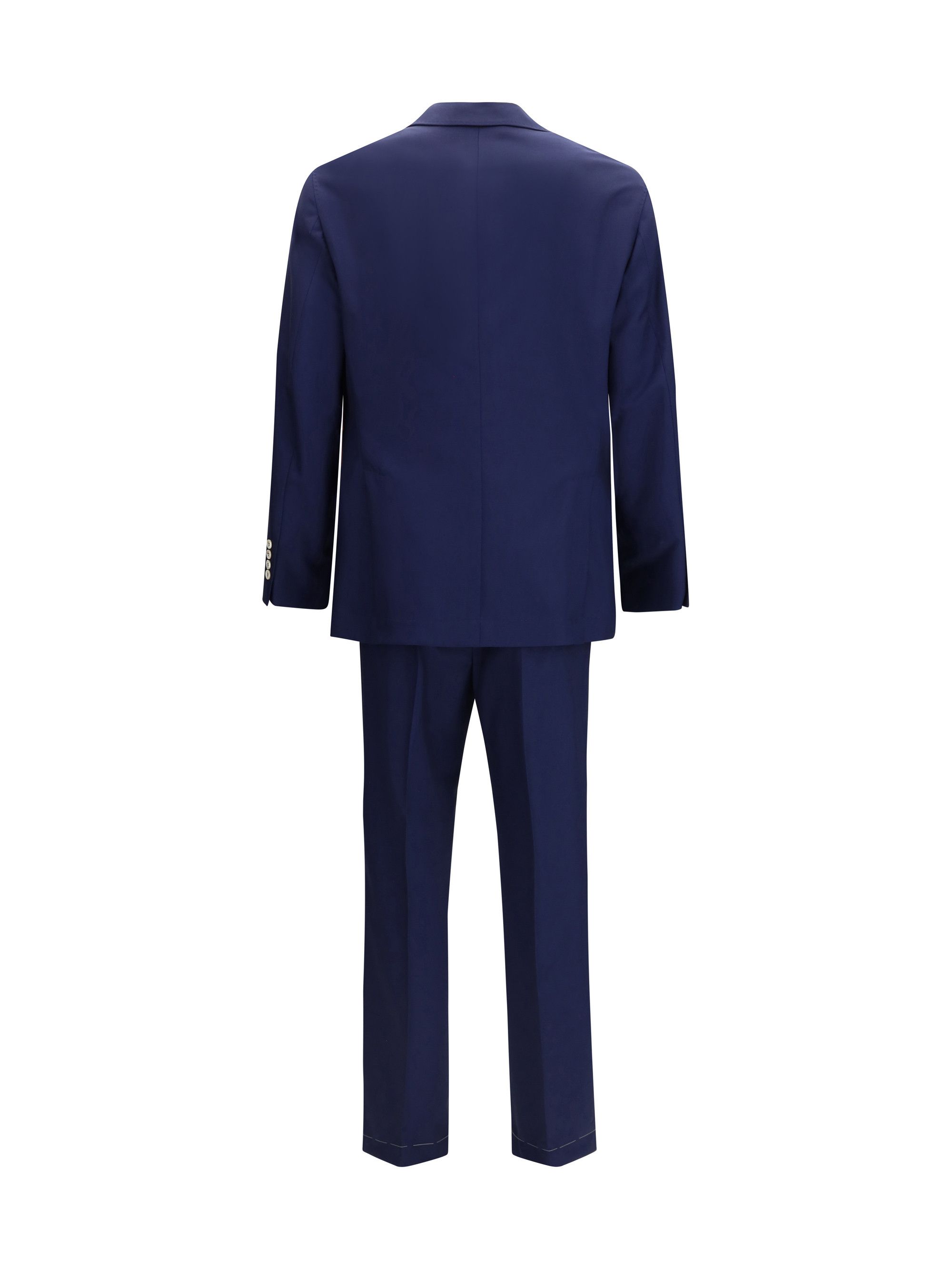 Brunello Cucinelli Single-breasted Suit with peak lapels Size US L / EU 52-54 / 3 - 2 Thumbnail