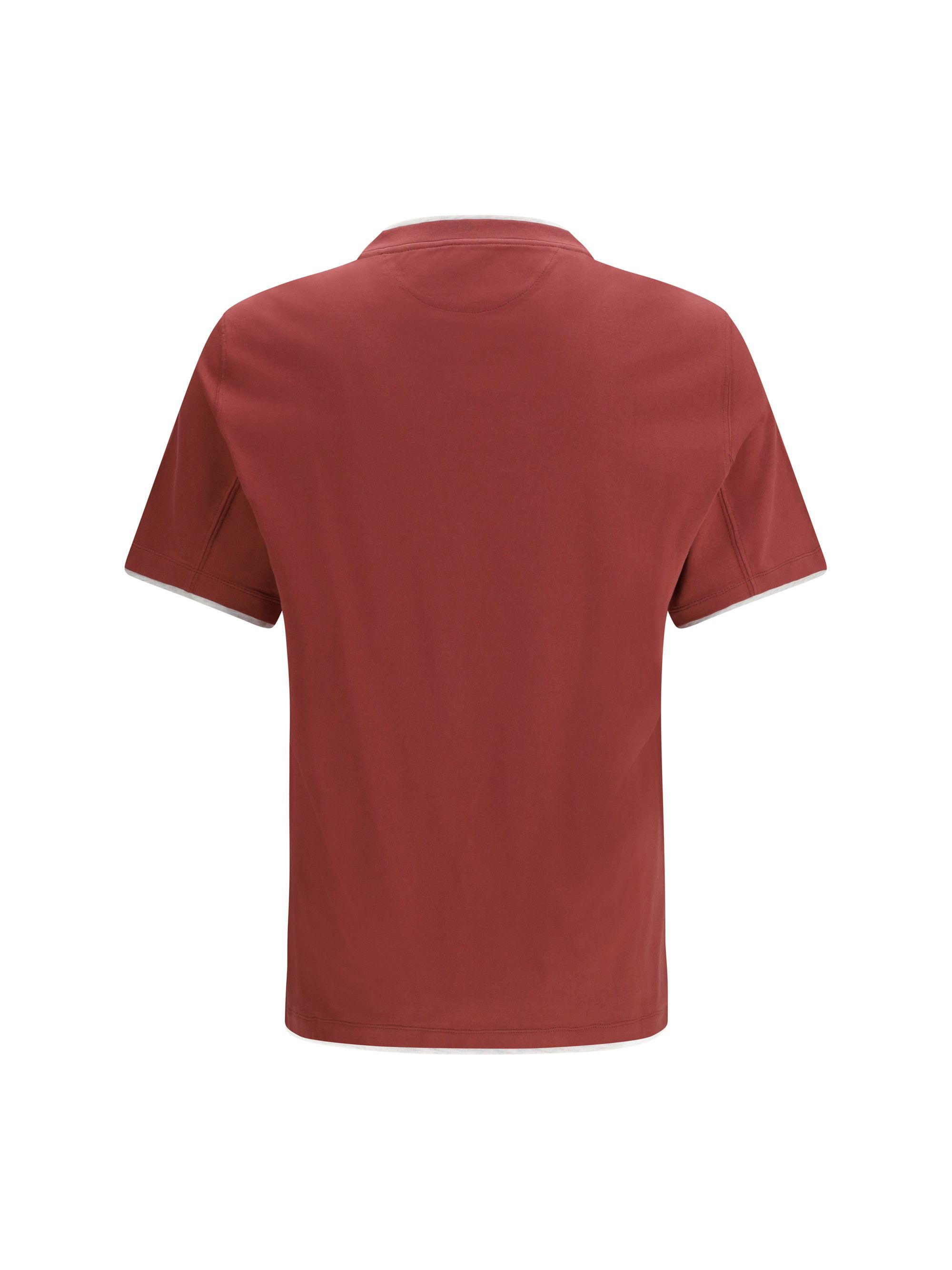 Brunello Cucinelli Cotton T-Shirt Size US XL / EU 56 / 4 - 2 Thumbnail