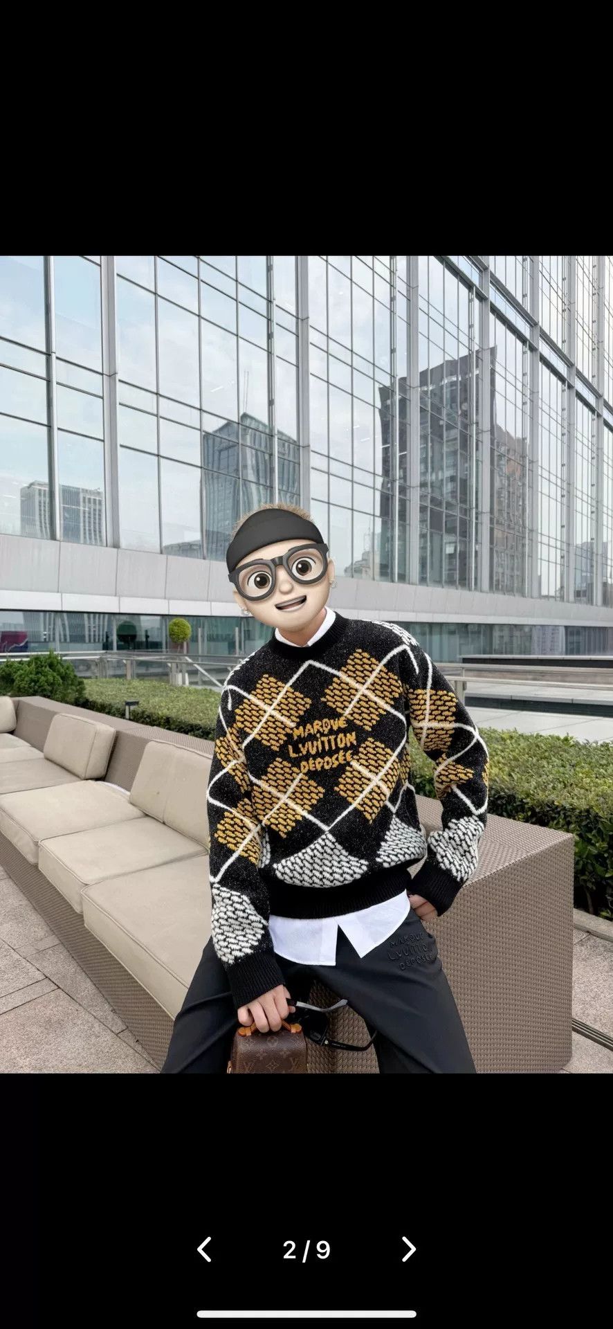 Louis Vuitton Louis Vuitton Multi Sweater M Men Size US M / EU 48-50 / 2 - 9 Thumbnail
