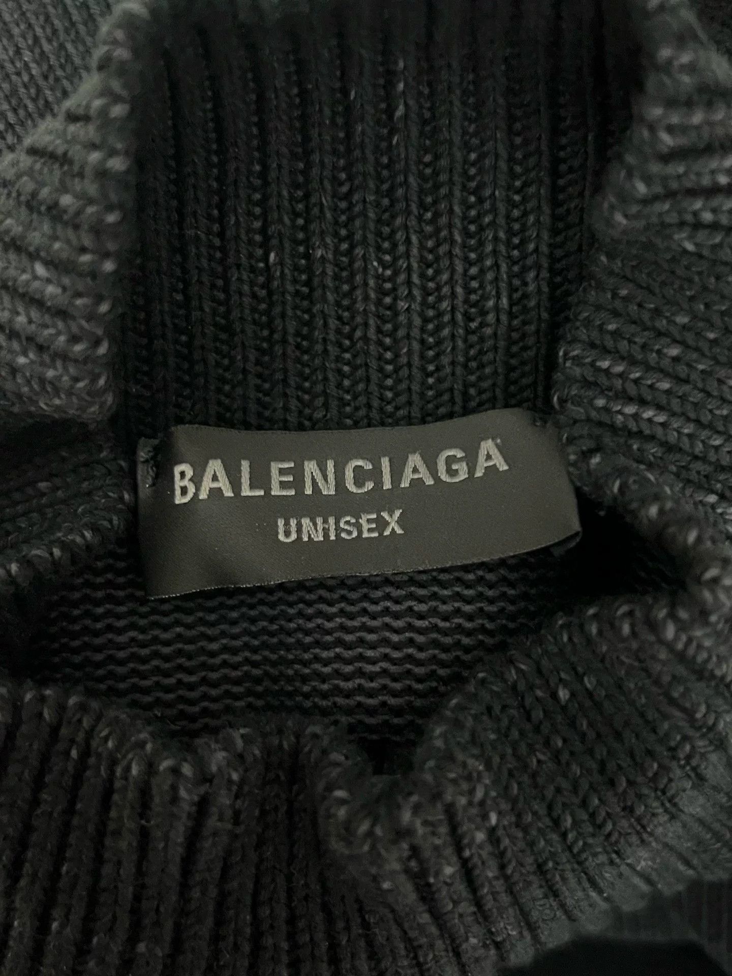 Balenciaga Balenciaga Printed Black Sweater S Men Size US S / EU 44-46 / 1 - 6 Thumbnail