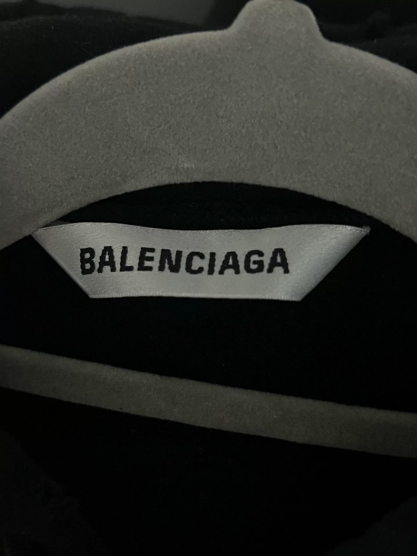 Balenciaga Balenciaga Printed Black Hoodie M Men Size US M / EU 48-50 / 2 - 5 Thumbnail