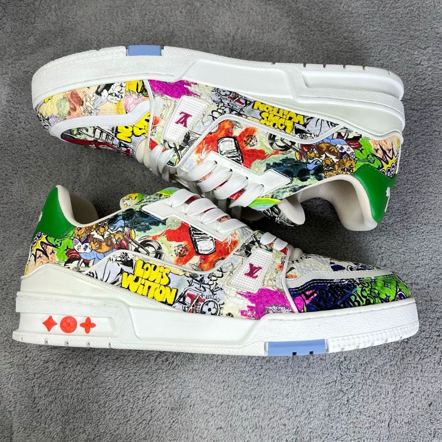Louis Vuitton Louis Vuitton Training Multi Lowtop Sneakers 41 Men Size US 8.5 / EU 41-42 - 4 Thumbnail