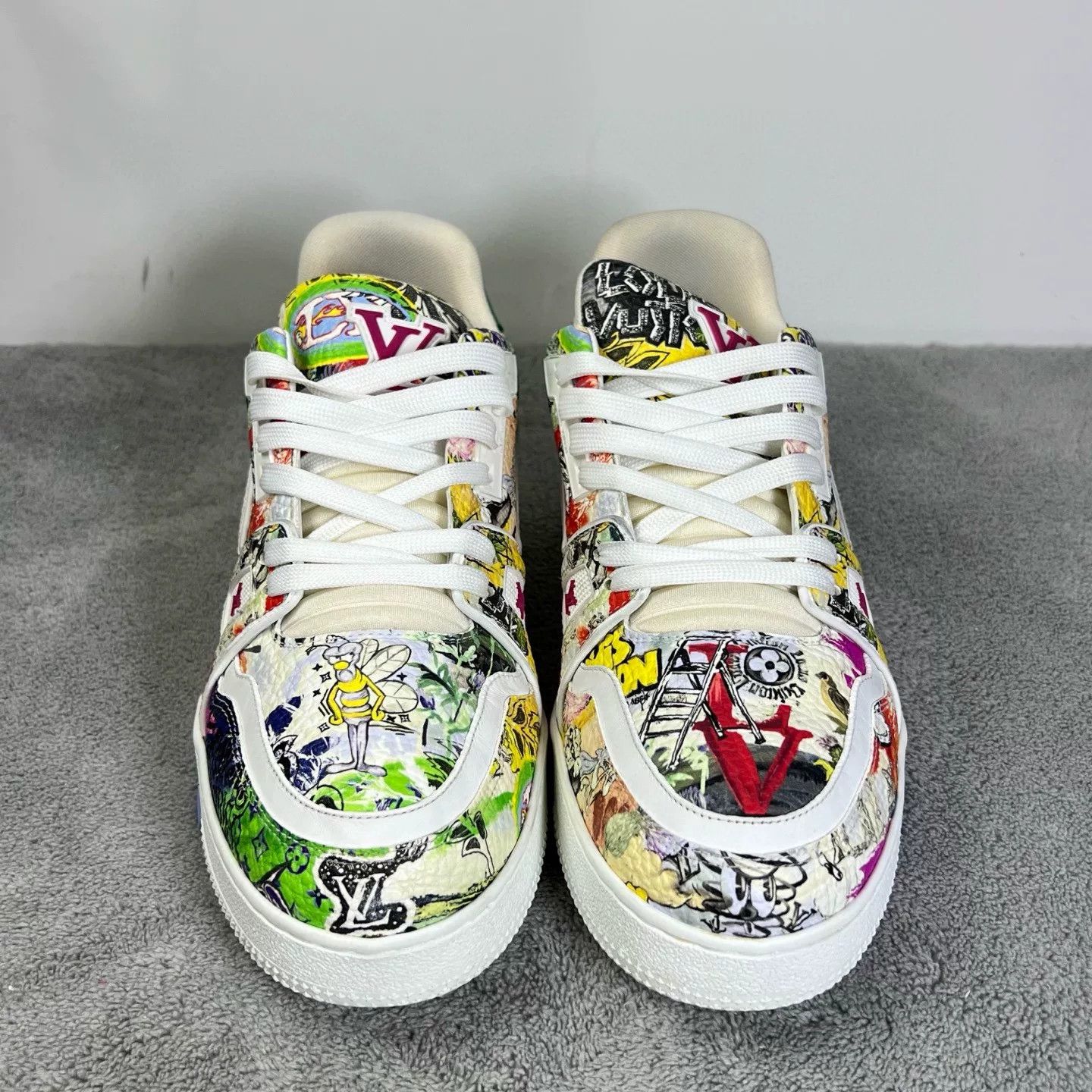 Louis Vuitton Louis Vuitton Training Multi Lowtop Sneakers 41 Men Size US 8.5 / EU 41-42 - 2 Thumbnail