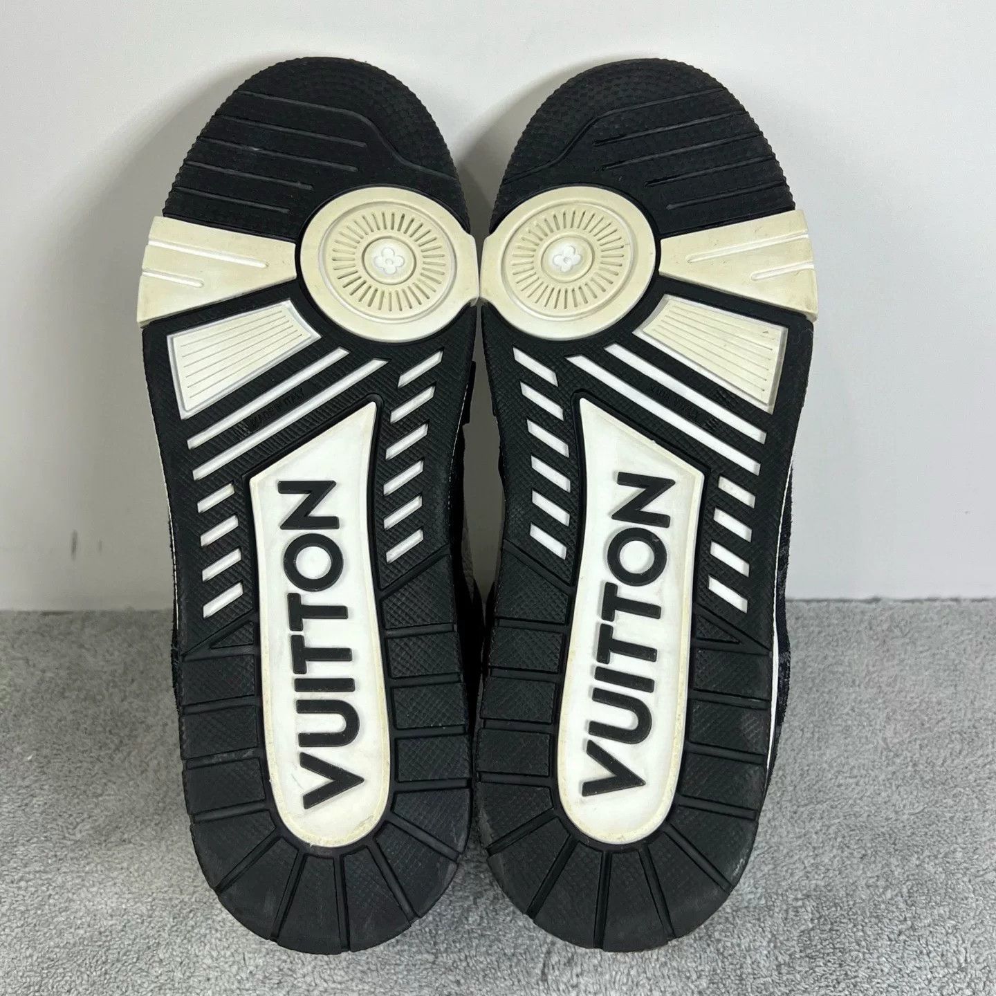Louis Vuitton Louis Vuitton Training Denim Black Lowtop Sneakers 42 Men Size US 9 / EU 42 - 5 Thumbnail