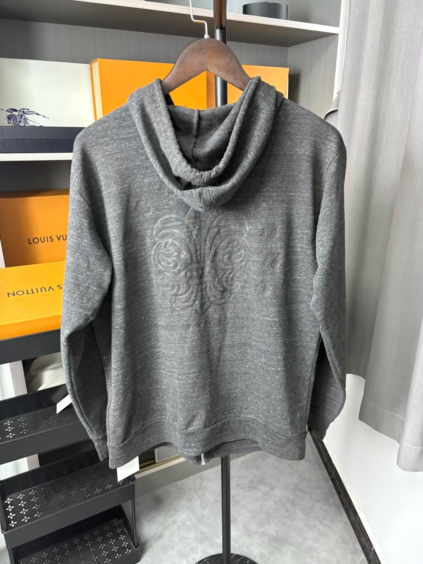 Chrome Hearts Chrome Hearts Gray Hoodie L Men Size US L / EU 52-54 / 3 - 3 Thumbnail
