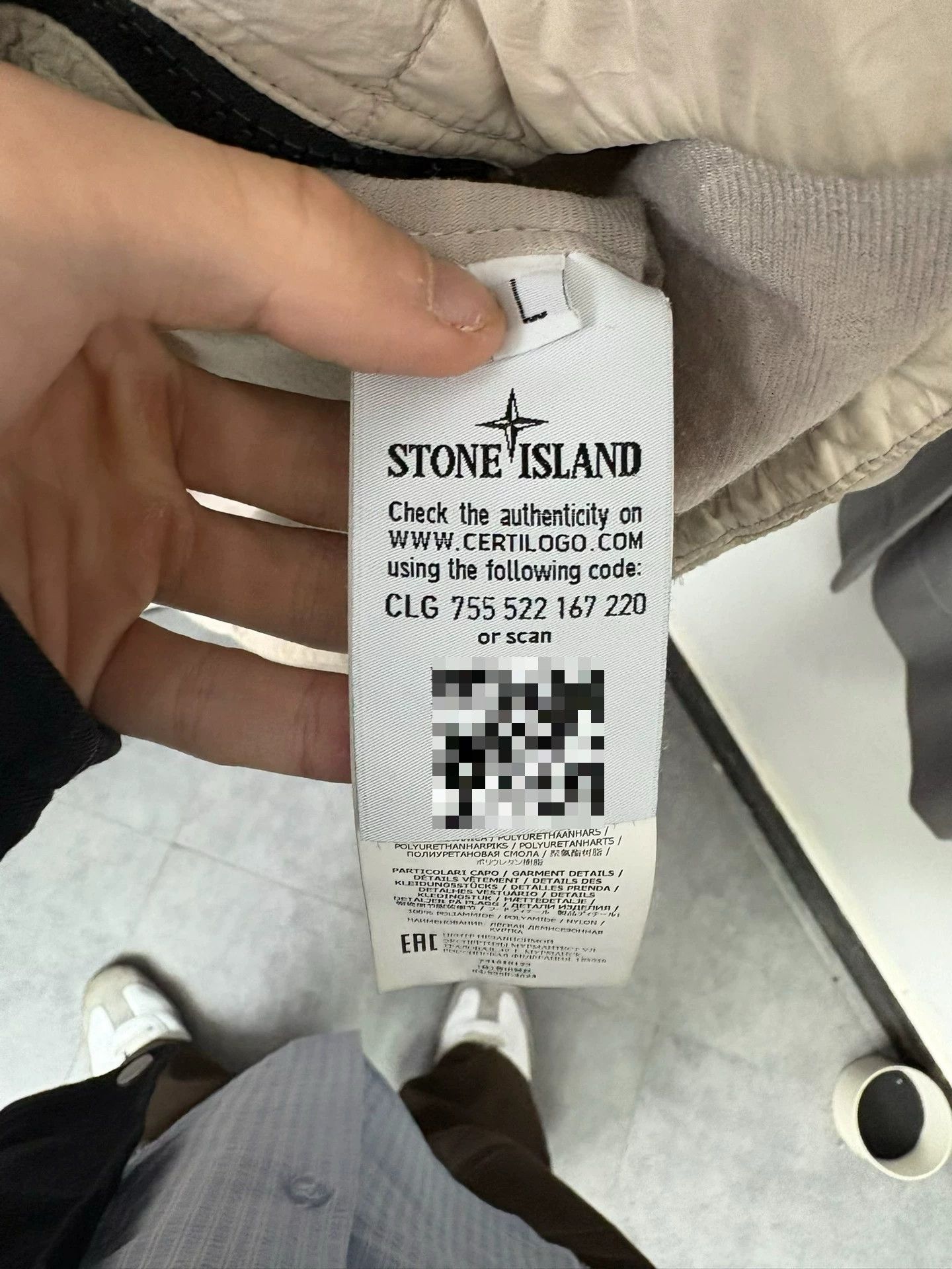 Stone Island Stone Island Nylon Light Jacket L Men Size US L / EU 52-54 / 3 - 6 Thumbnail