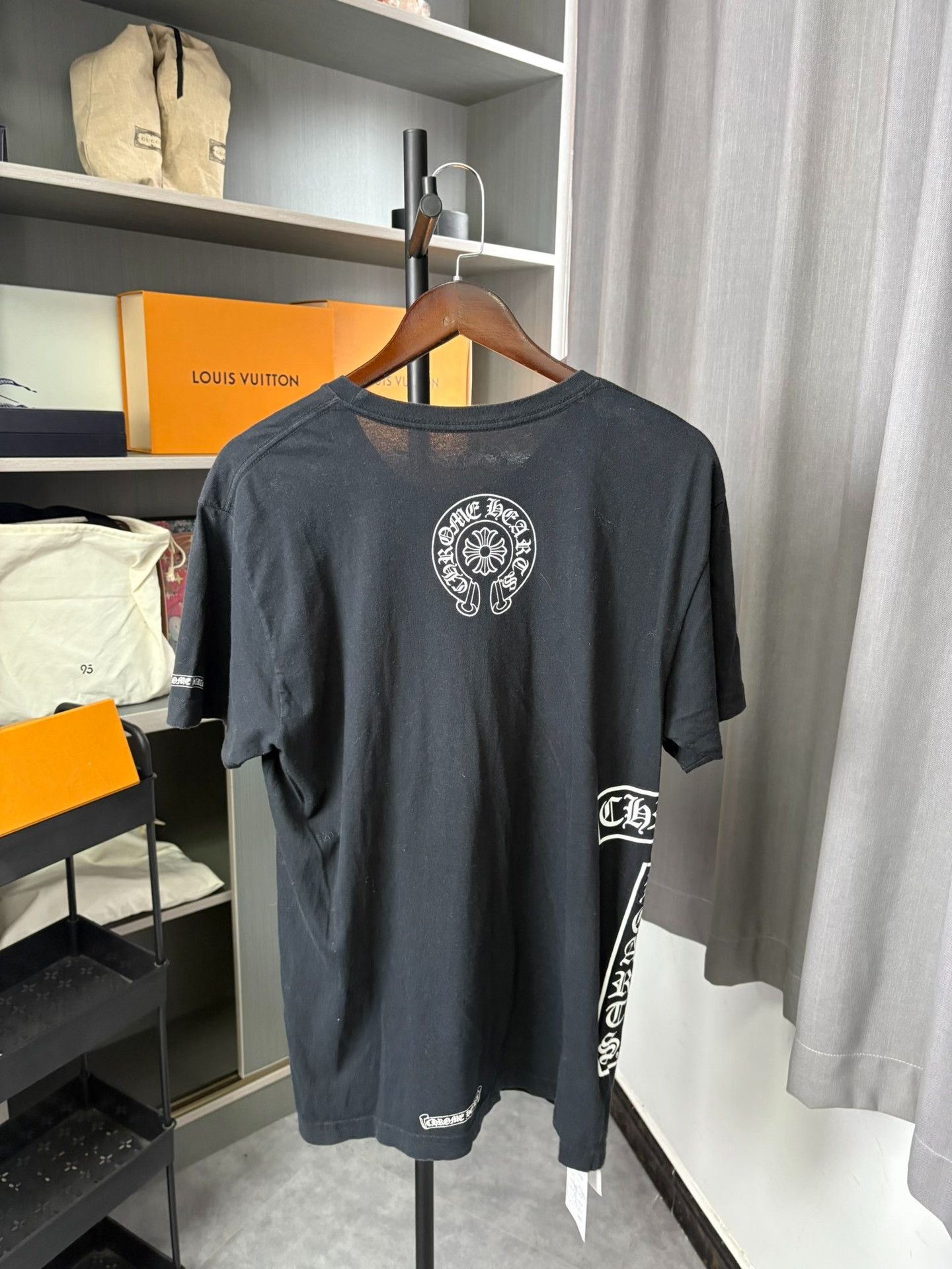 Chrome Hearts Chrome Hearts Black T-Shirt L Men Size US L / EU 52-54 / 3 - 2 Thumbnail