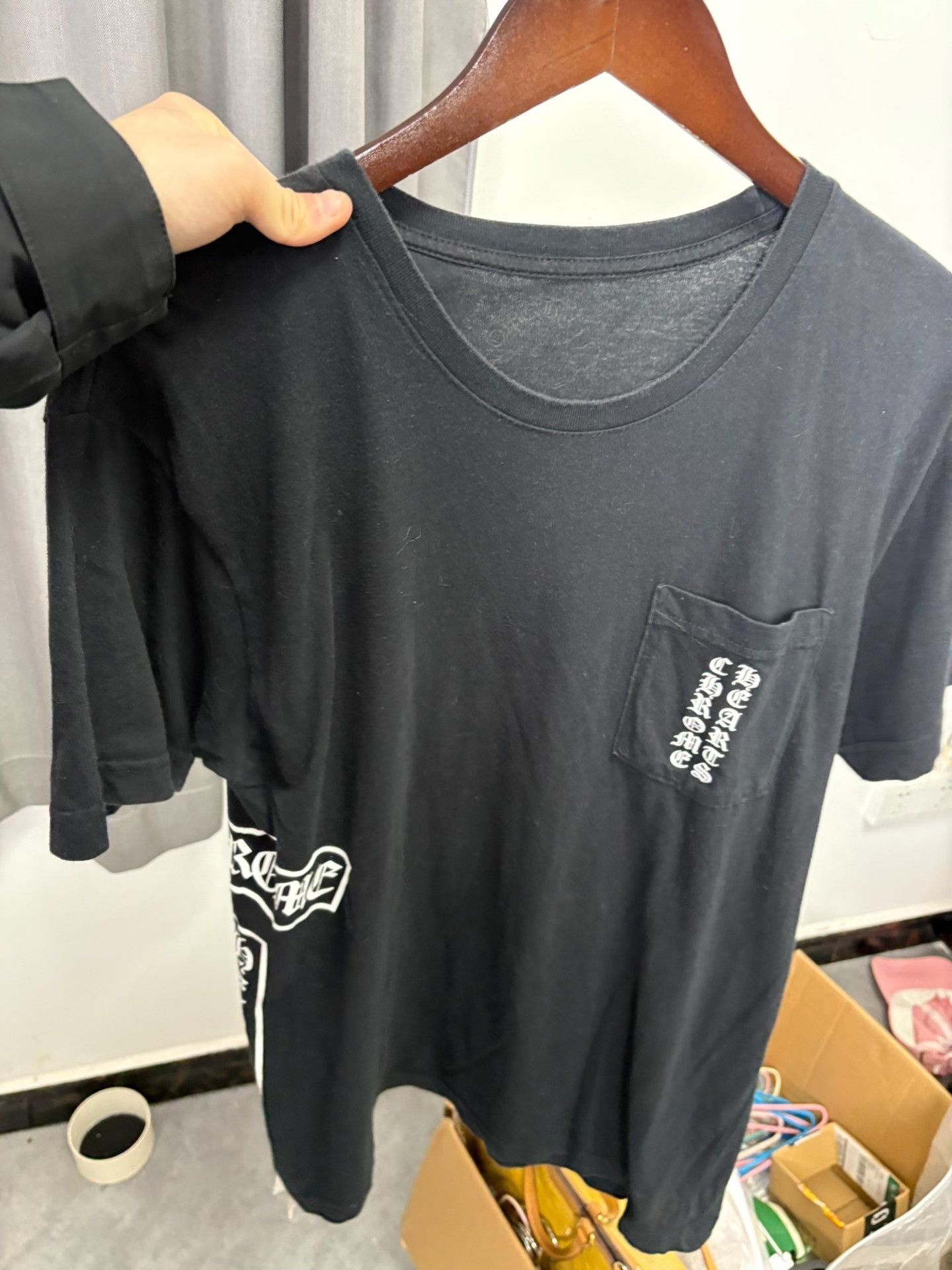 Chrome Hearts Chrome Hearts Black T-Shirt L Men Size US L / EU 52-54 / 3 - 7 Thumbnail