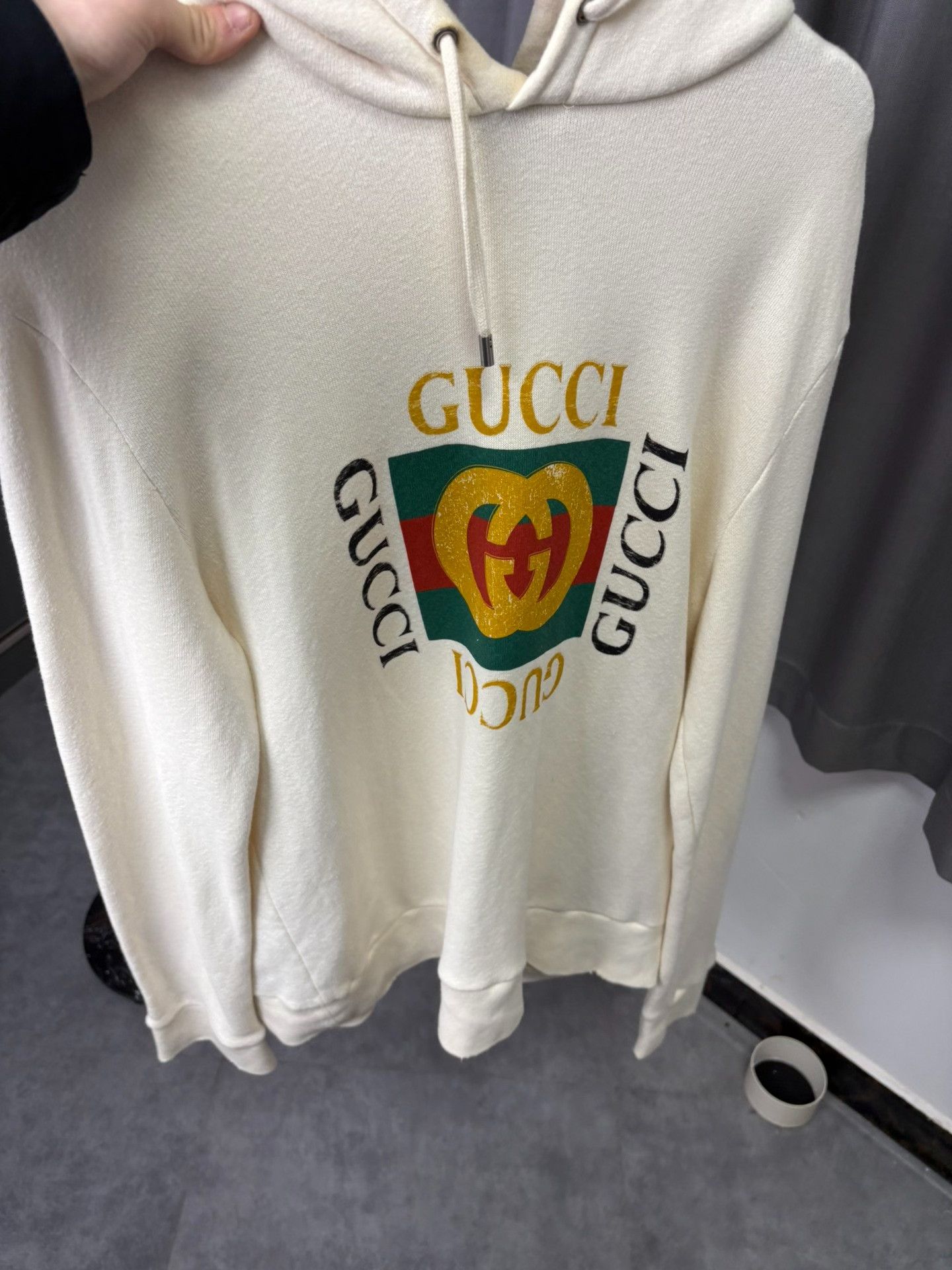 Gucci Gucci White Hoodie XL Women Size XL / US 12-14 / IT 48-50 - 6 Thumbnail