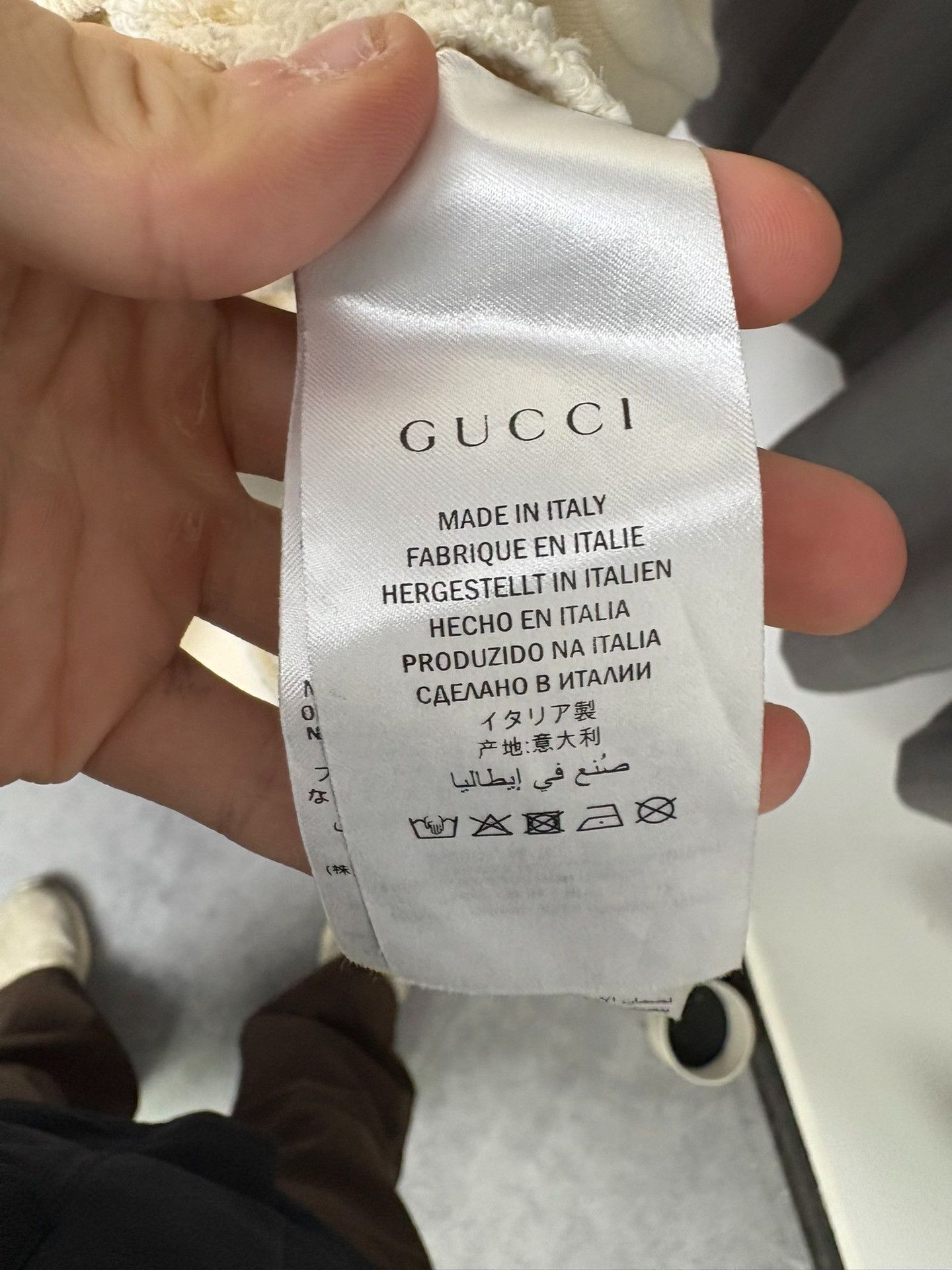Gucci Gucci White Hoodie XL Women Size XL / US 12-14 / IT 48-50 - 4 Thumbnail