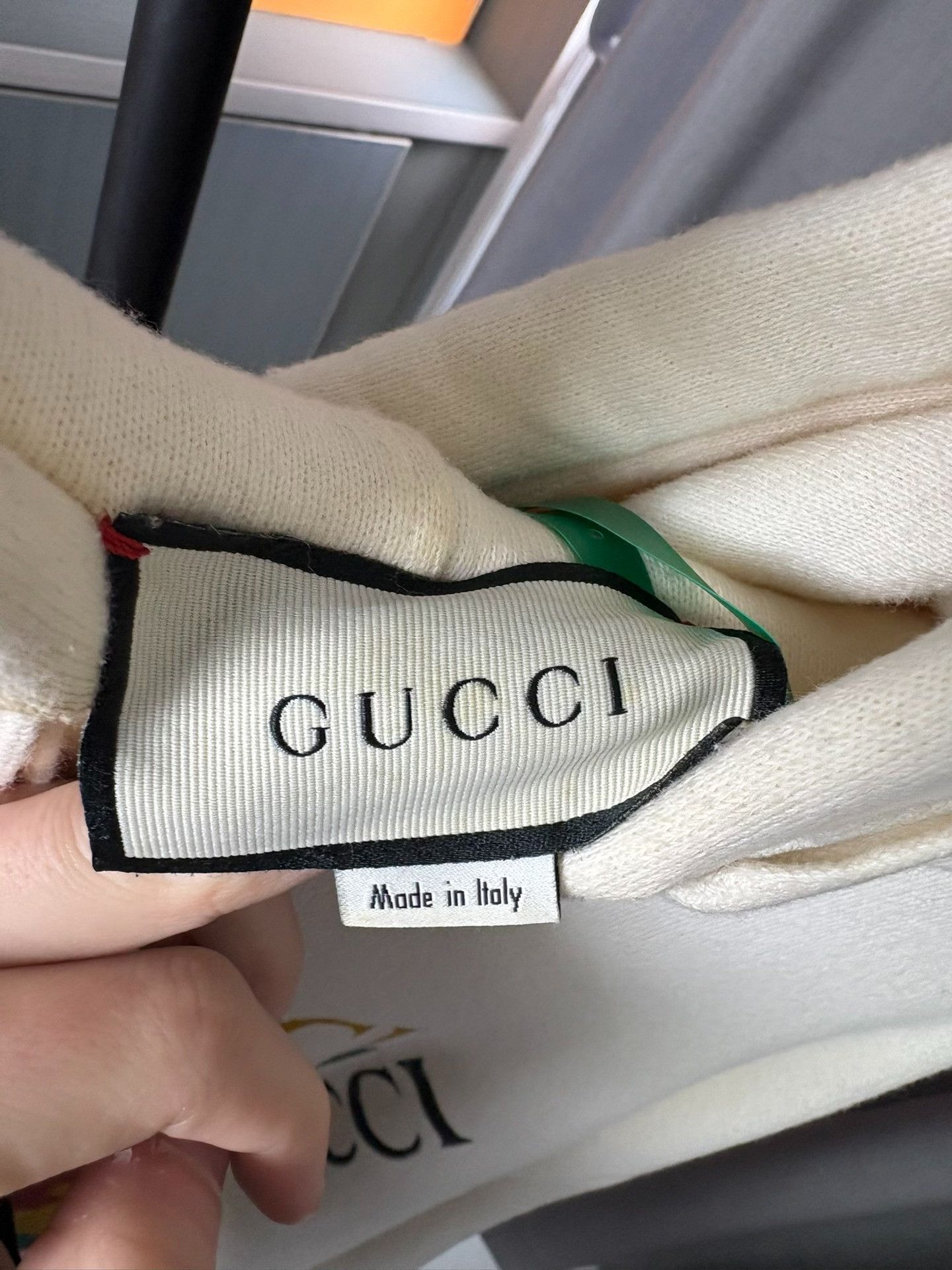 Gucci Gucci White Hoodie XL Women Size XL / US 12-14 / IT 48-50 - 3 Thumbnail