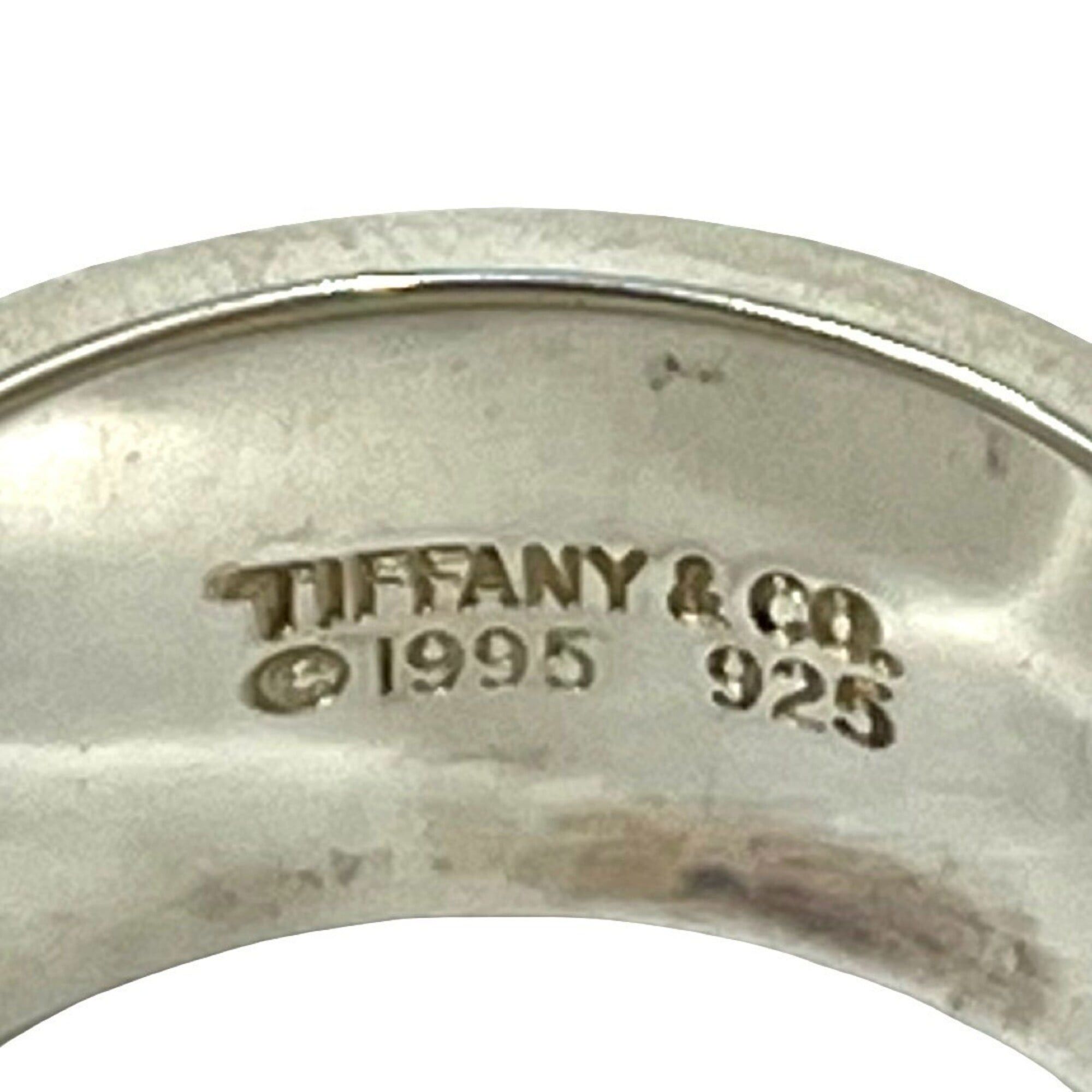 Tiffany & Co. TIFFANY&Co. Tiffany Grooved Double Line Ring, 925 Sterling Silver, Accessory, Men's & Women's, 41273 Size ONE SIZE - 3 Thumbnail