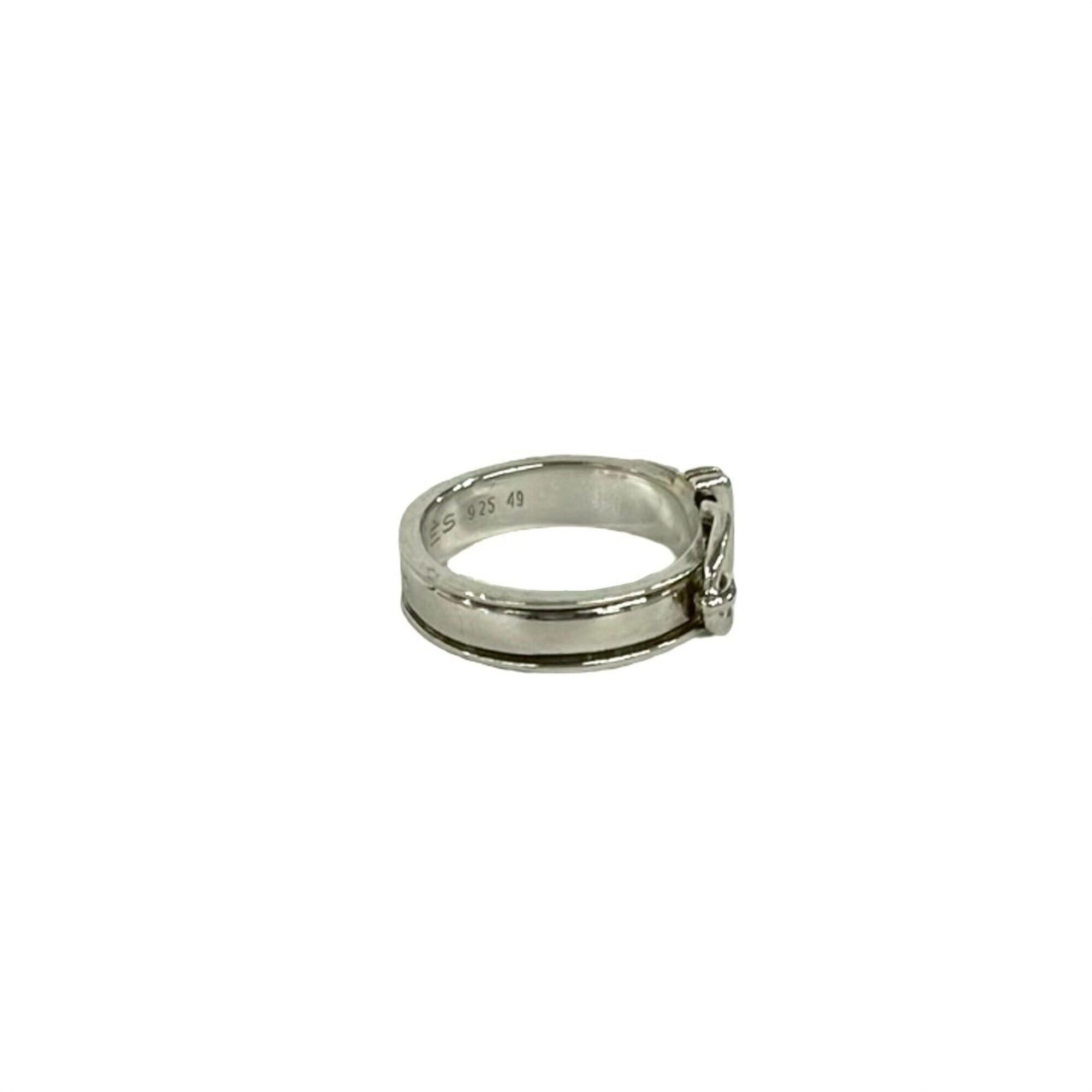 Hermes Hermes Ceinture Sterling Silver 925 Ring Finger Accessory 25020 Size ONE SIZE - 6 Thumbnail