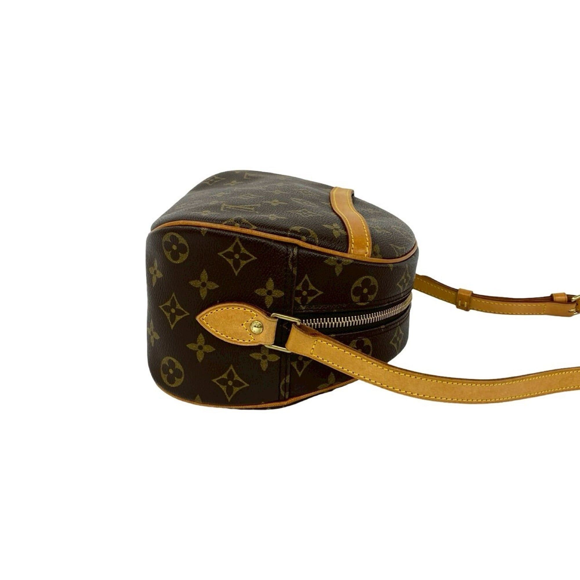 Louis Vuitton LOUIS VUITTON Blois Monogram Logo Pattern Leather Shoulder Bag Pochette Brown 27558 Size ONE SIZE - 6 Thumbnail