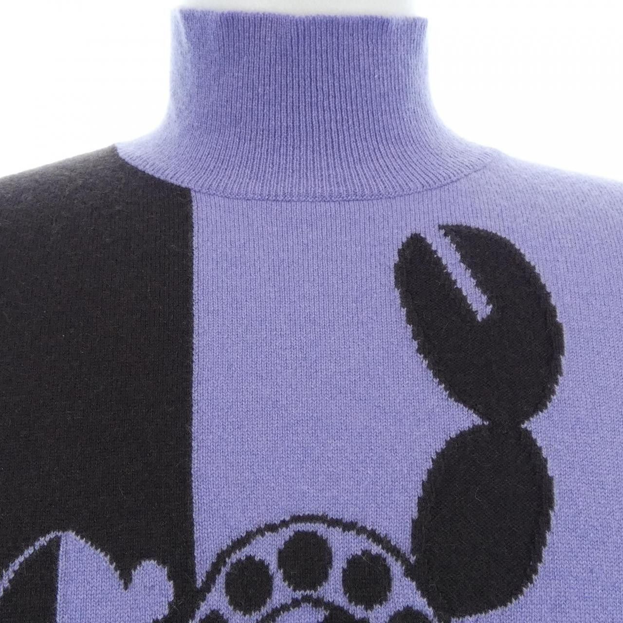 Hermes Hermes Hermes Cashmere Knit Textile Tops DUTY FREE for USA Size ONE SIZE - 5 Thumbnail