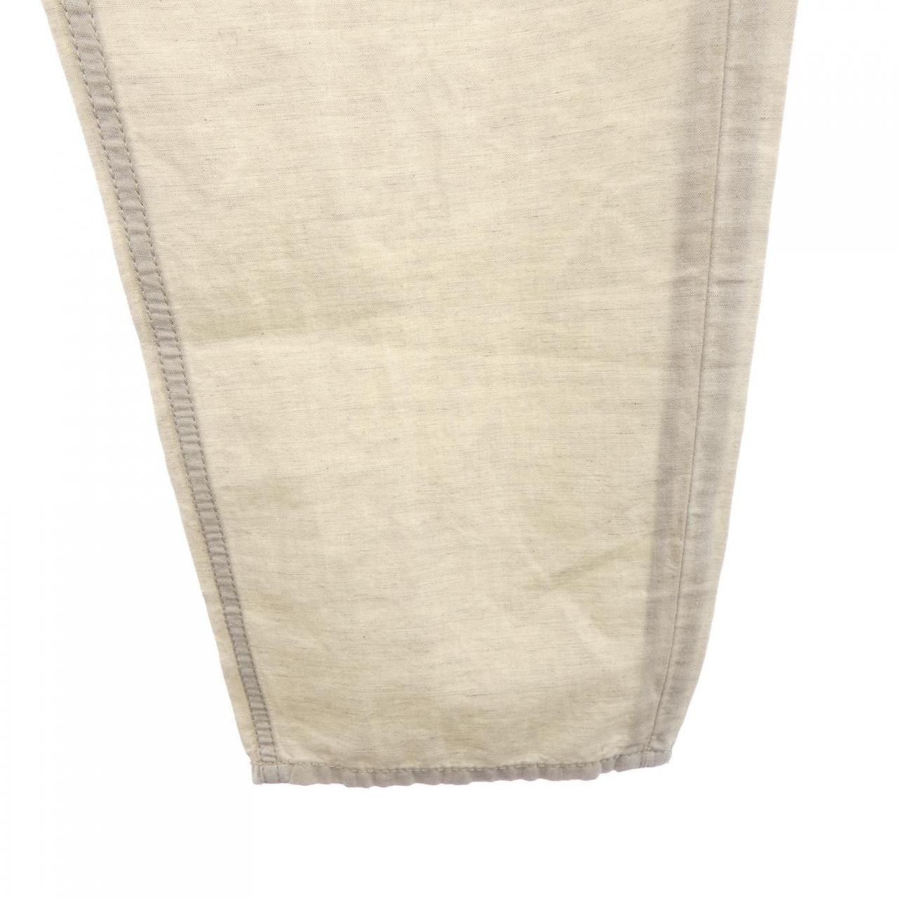 Prada Prada Prada Triangle Logo Cotton Pants Textile Pants GEP374SVM014J2 DUTY FREE for USA Size ONE SIZE - 5 Thumbnail