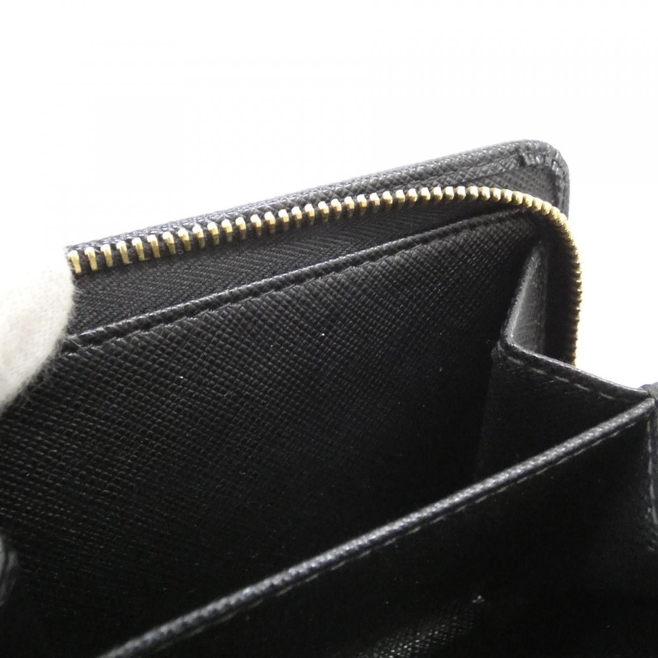 Prada Prada Prada Saffiano Metal Oro Wallet Leather Short Wallet 1ML018 DUTY FREE for USA Size ONE SIZE - 7 Thumbnail