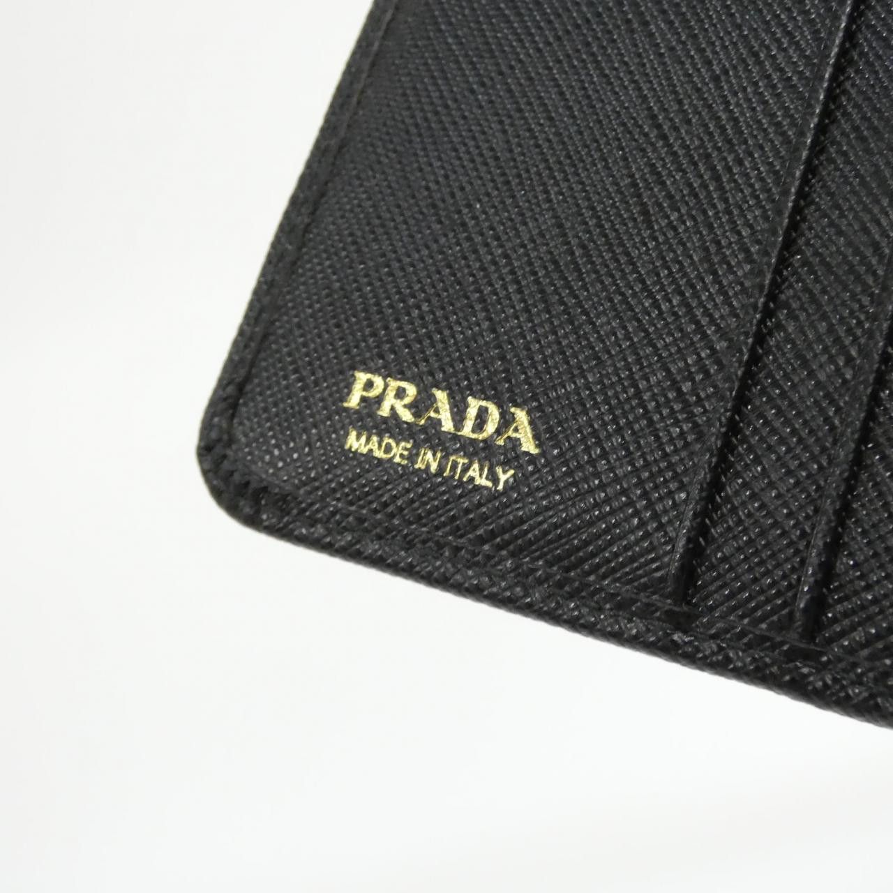 Prada Prada Prada Saffiano Metal Oro Wallet Leather Short Wallet 1ML018 DUTY FREE for USA Size ONE SIZE - 5 Thumbnail