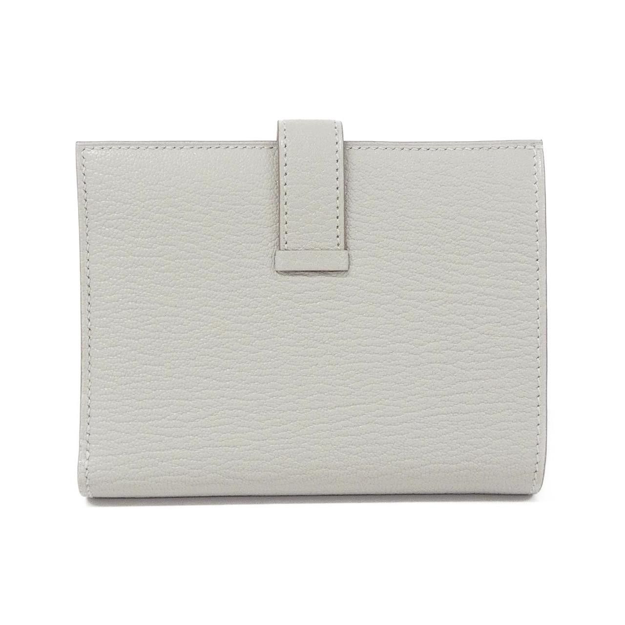Hermes Hermes Hermes Bearn Compact Chevre Wallet Leather Short Wallet W DUTY FREE for USA Size ONE SIZE - 2 Thumbnail