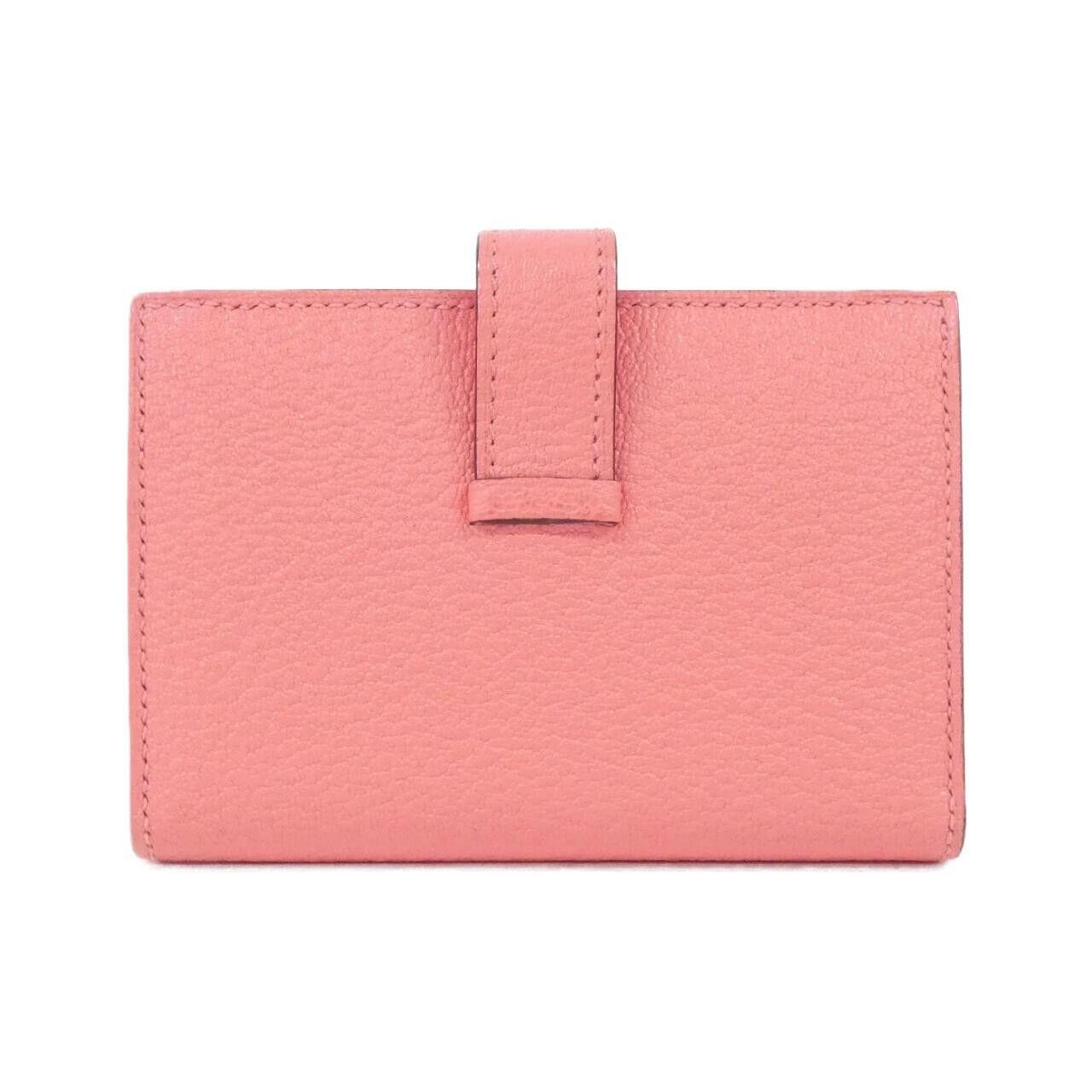 Hermes Hermes Hermes Bearn Mini Chevre Wallet Leather Short Wallet Y DUTY FREE for USA Size ONE SIZE - 2 Thumbnail