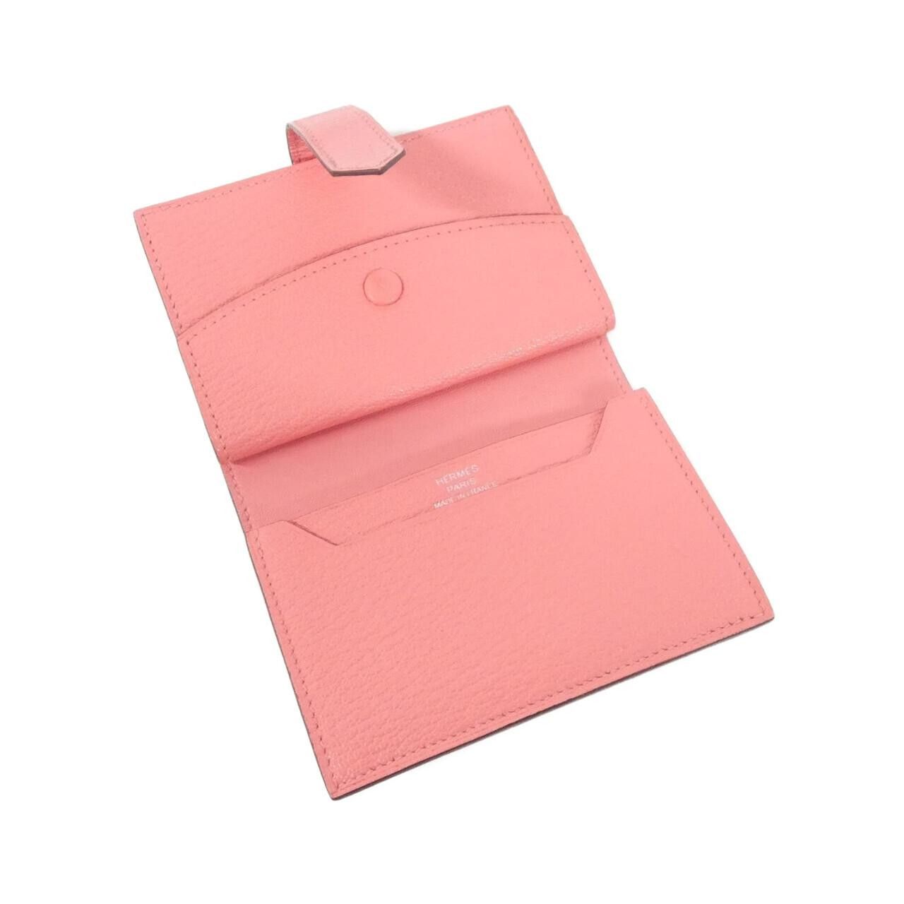 Hermes Hermes Hermes Bearn Mini Chevre Wallet Leather Short Wallet Y DUTY FREE for USA Size ONE SIZE - 5 Thumbnail