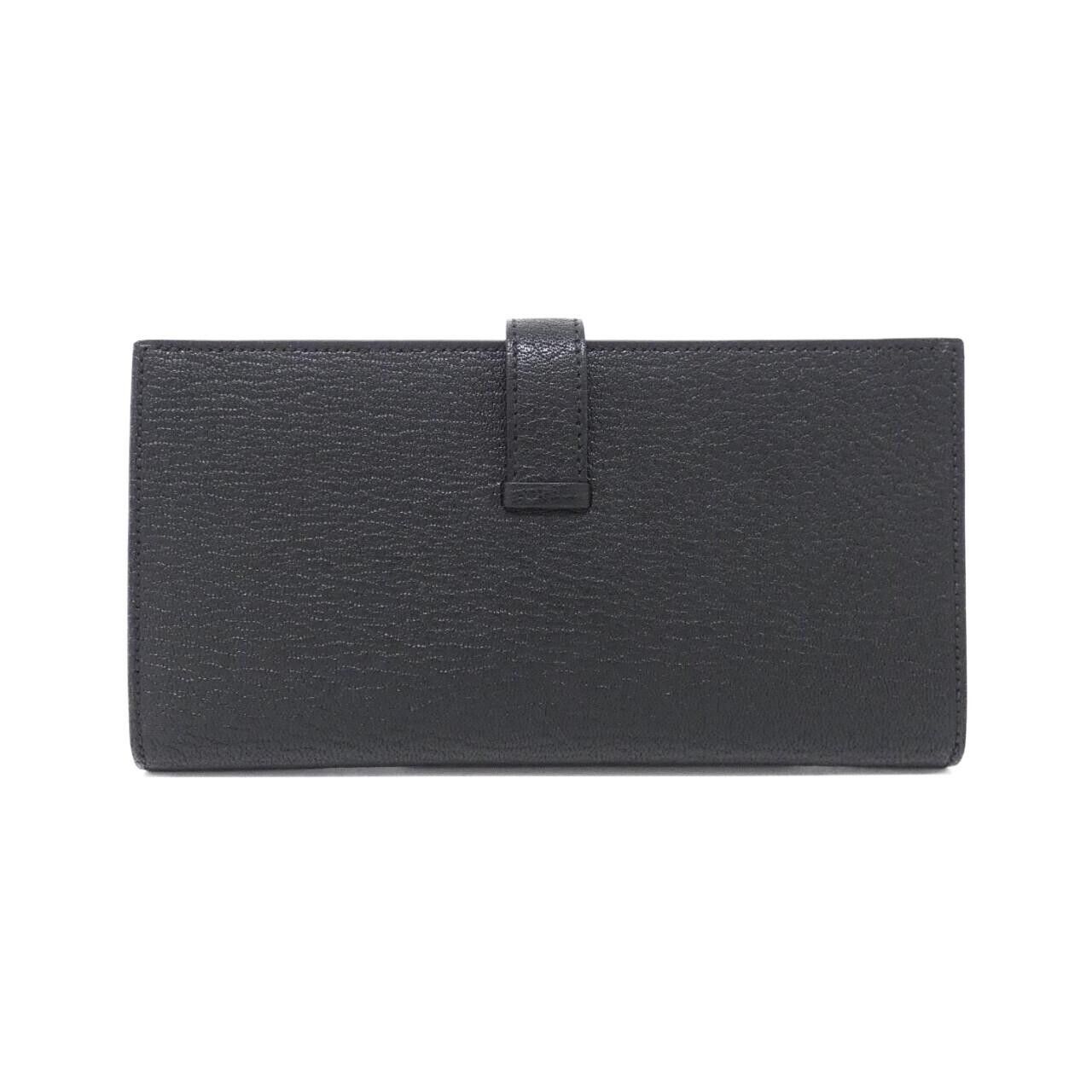 Hermes Hermes Hermes Bearn Soufflet Chevre long wallet Leather Long Wallet U DUTY FREE for USA Size ONE SIZE - 2 Thumbnail