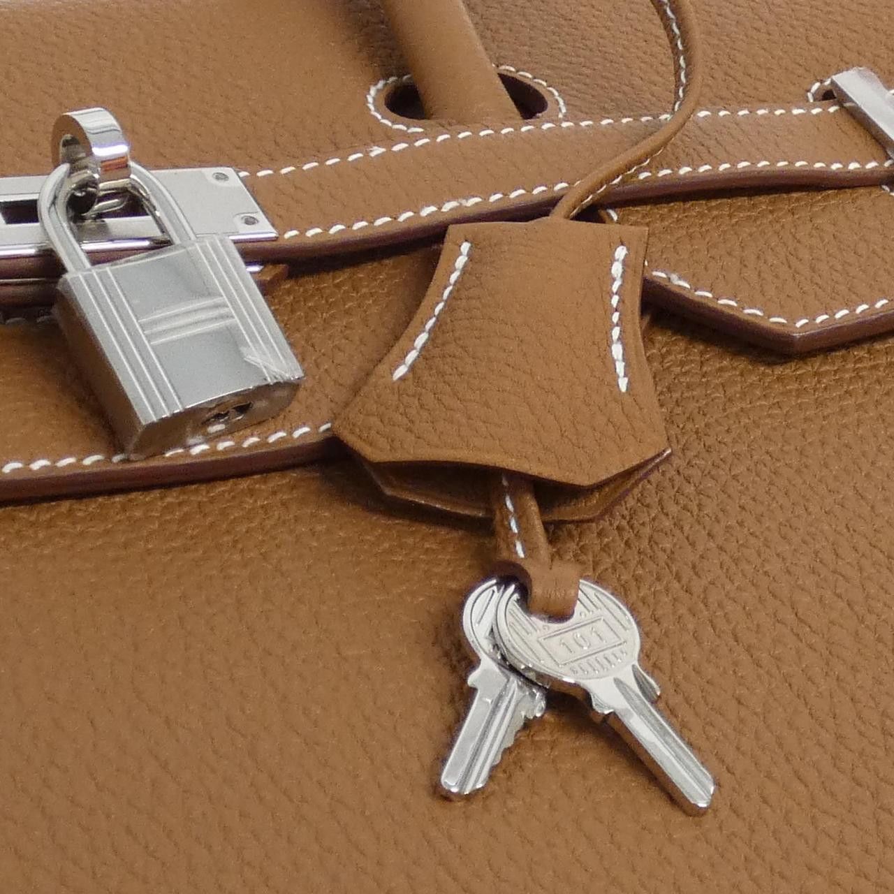 Hermes Hermes Hermes Birkin40 Togo Leather Handbag W DUTY FREE for USA Size ONE SIZE - 4 Thumbnail