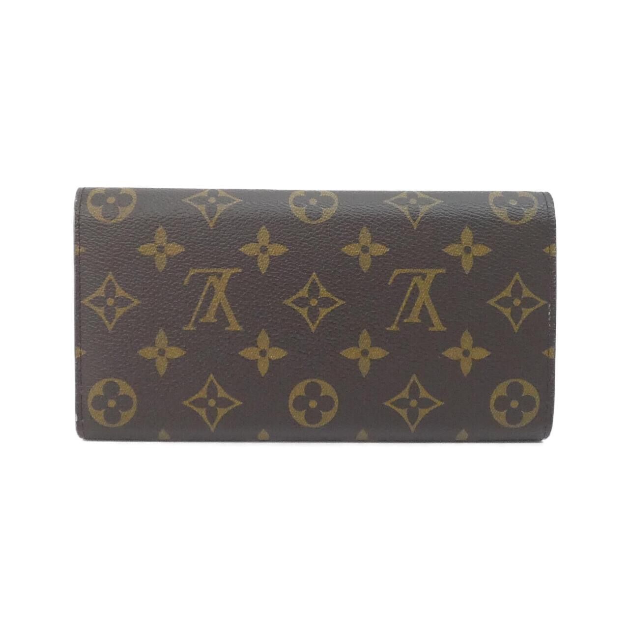 Louis Vuitton Louis Vuitton Louis Vuitton Monogram Portefeuille Sarah Long Wallet Textile Long Wallet M69747 DUTY FREE for USA Size ONE SIZE - 2 Thumbnail