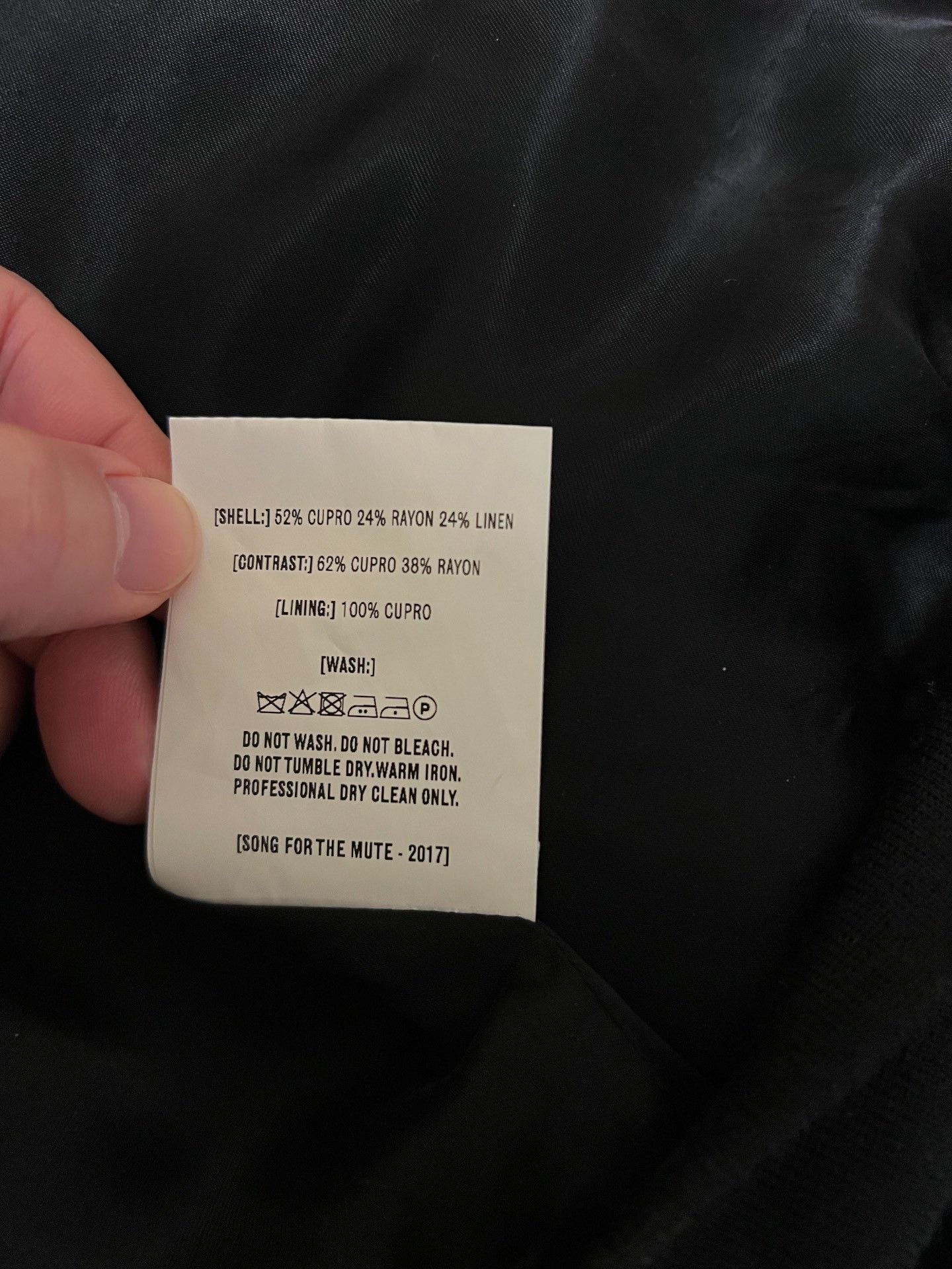 Song For The Mute songforthemute 17SS Gold Jacquard Bomber Size US M / EU 48-50 / 2 - 8 Thumbnail