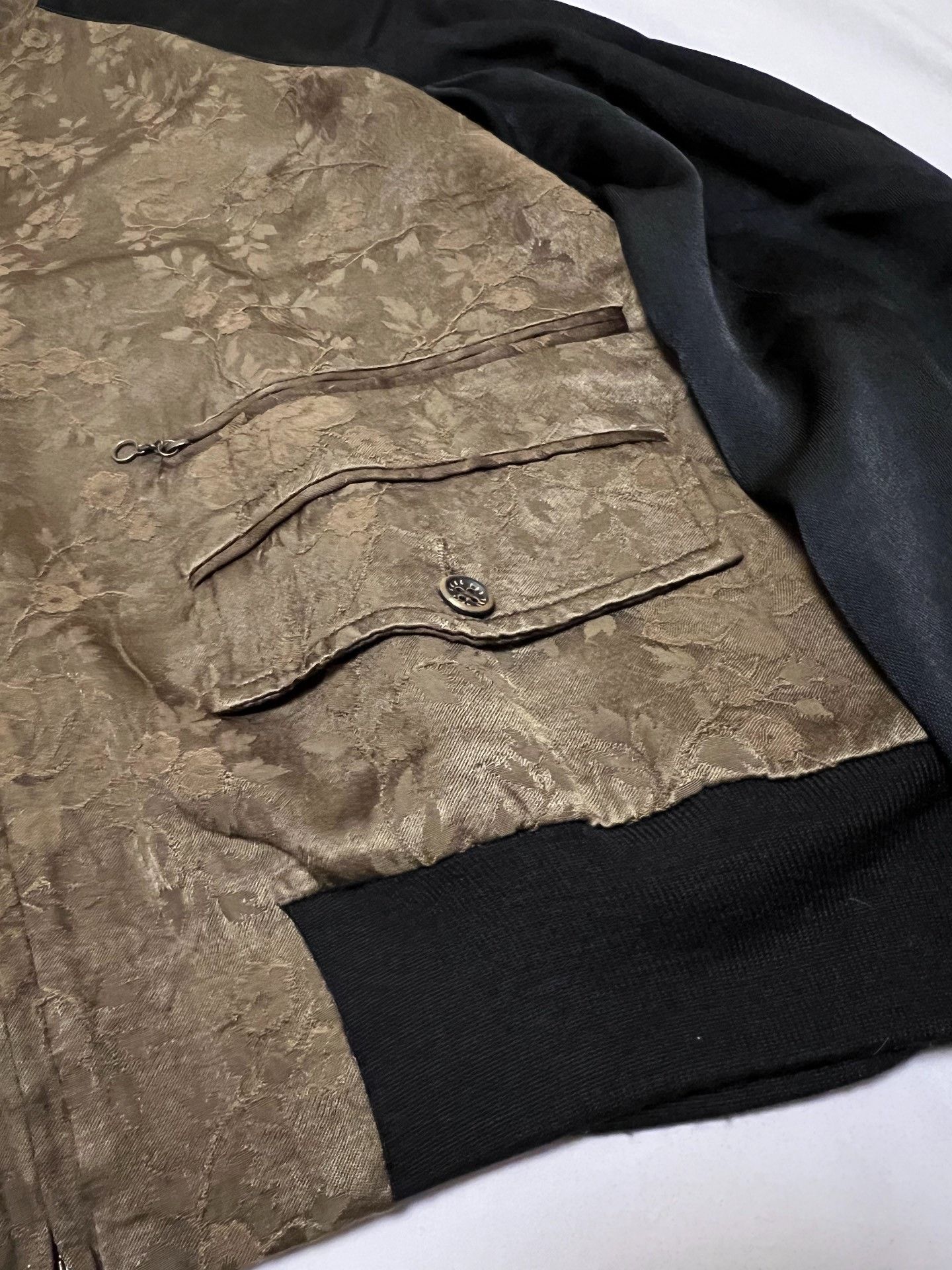 Song For The Mute songforthemute 17SS Gold Jacquard Bomber Size US M / EU 48-50 / 2 - 6 Thumbnail