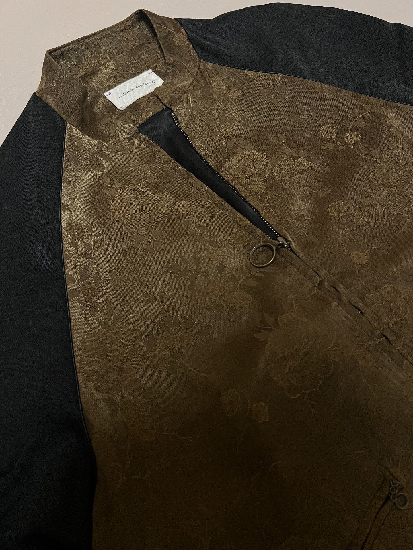 Song For The Mute songforthemute 17SS Gold Jacquard Bomber Size US M / EU 48-50 / 2 - 4 Thumbnail