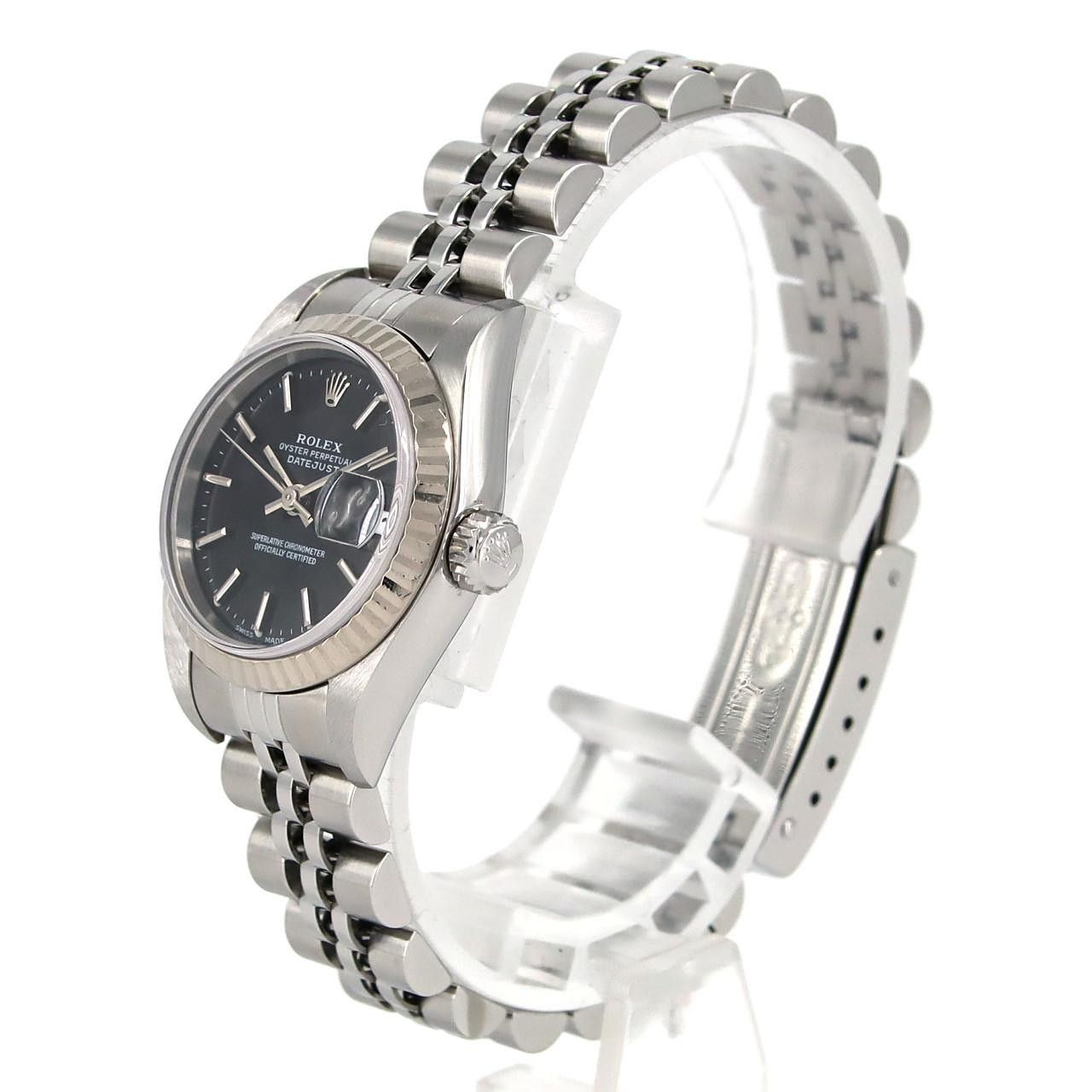 Rolex Rolex Rolex Datejust Stainless Steel White Gold Wristwatch Metal Automatic 79174 DUTY FREE for USA Size ONE SIZE - 2 Thumbnail