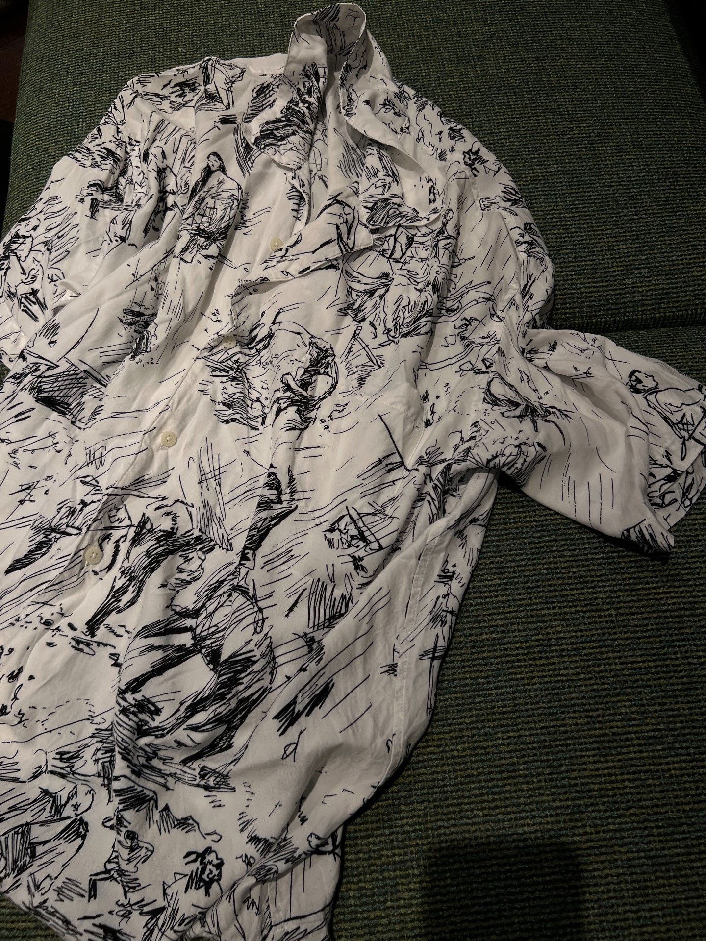 Porter Classic Porter Classic Seven Samurai Aloha Shirt Size US M / EU 48-50 / 2 - 6 Thumbnail