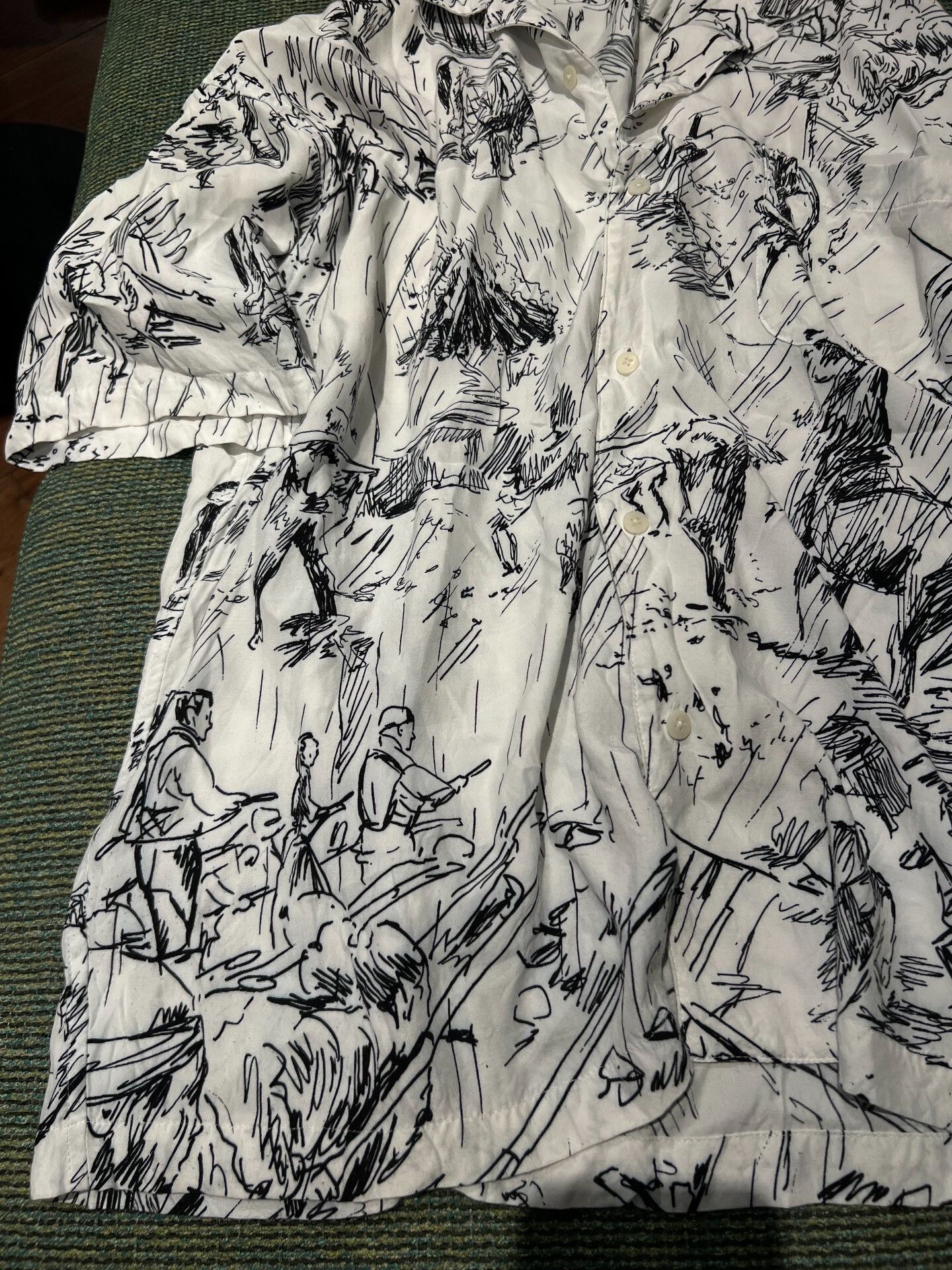 Porter Classic Porter Classic Seven Samurai Aloha Shirt Size US M / EU 48-50 / 2 - 5 Thumbnail