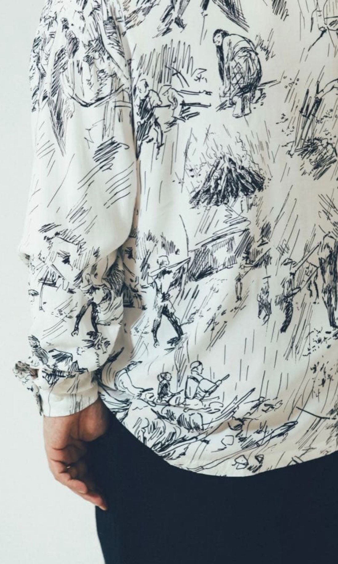 Porter Classic Porter Classic Seven Samurai Aloha Shirt Size US M / EU 48-50 / 2 - 9 Thumbnail