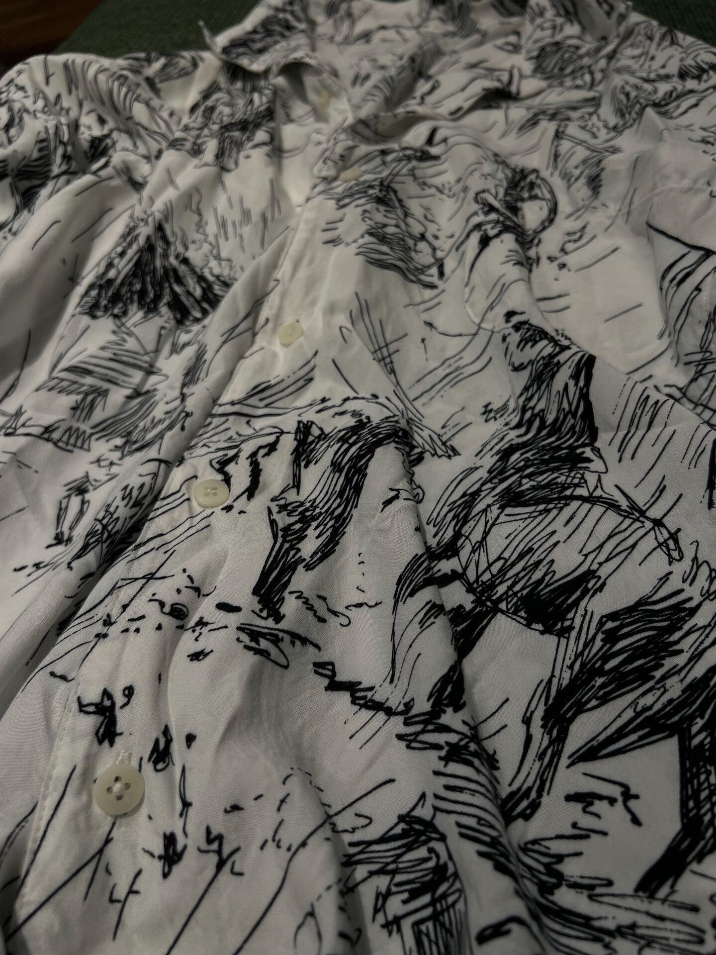 Porter Classic Porter Classic Seven Samurai Aloha Shirt Size US M / EU 48-50 / 2 - 3 Thumbnail