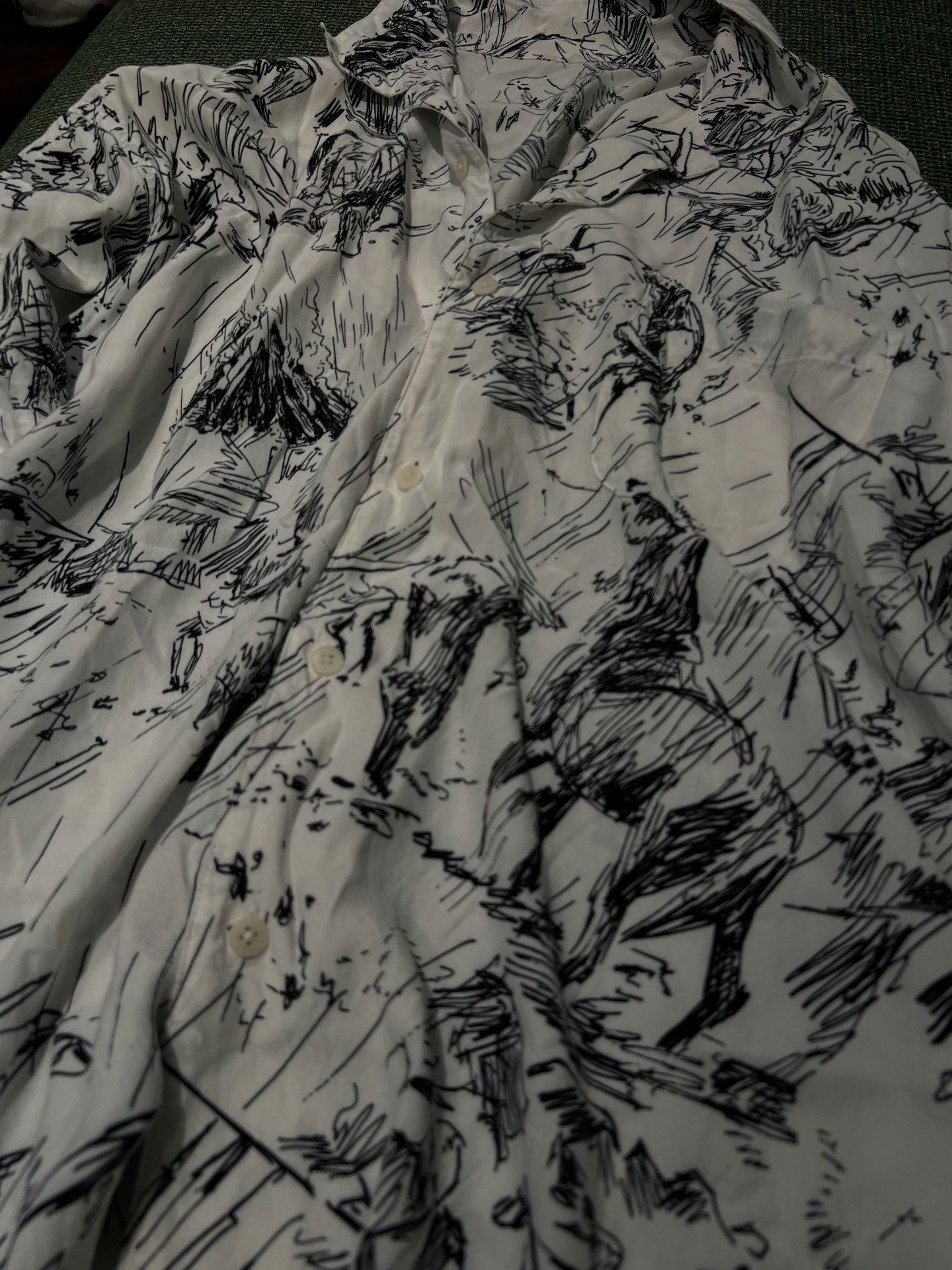 Porter Classic Porter Classic Seven Samurai Aloha Shirt Size US M / EU 48-50 / 2 - 2 Thumbnail